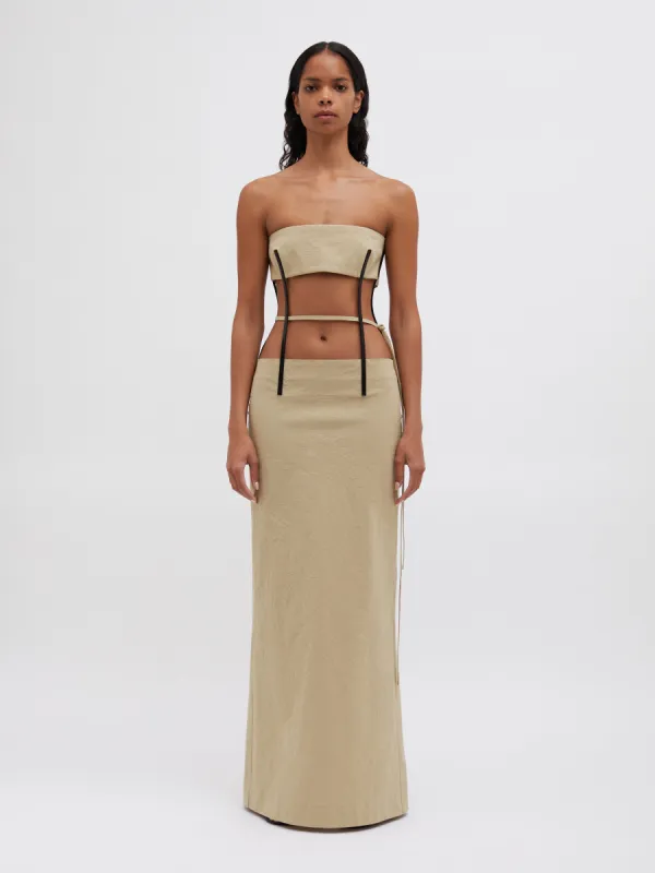 Vellum Floating Lace Dress | Parallel