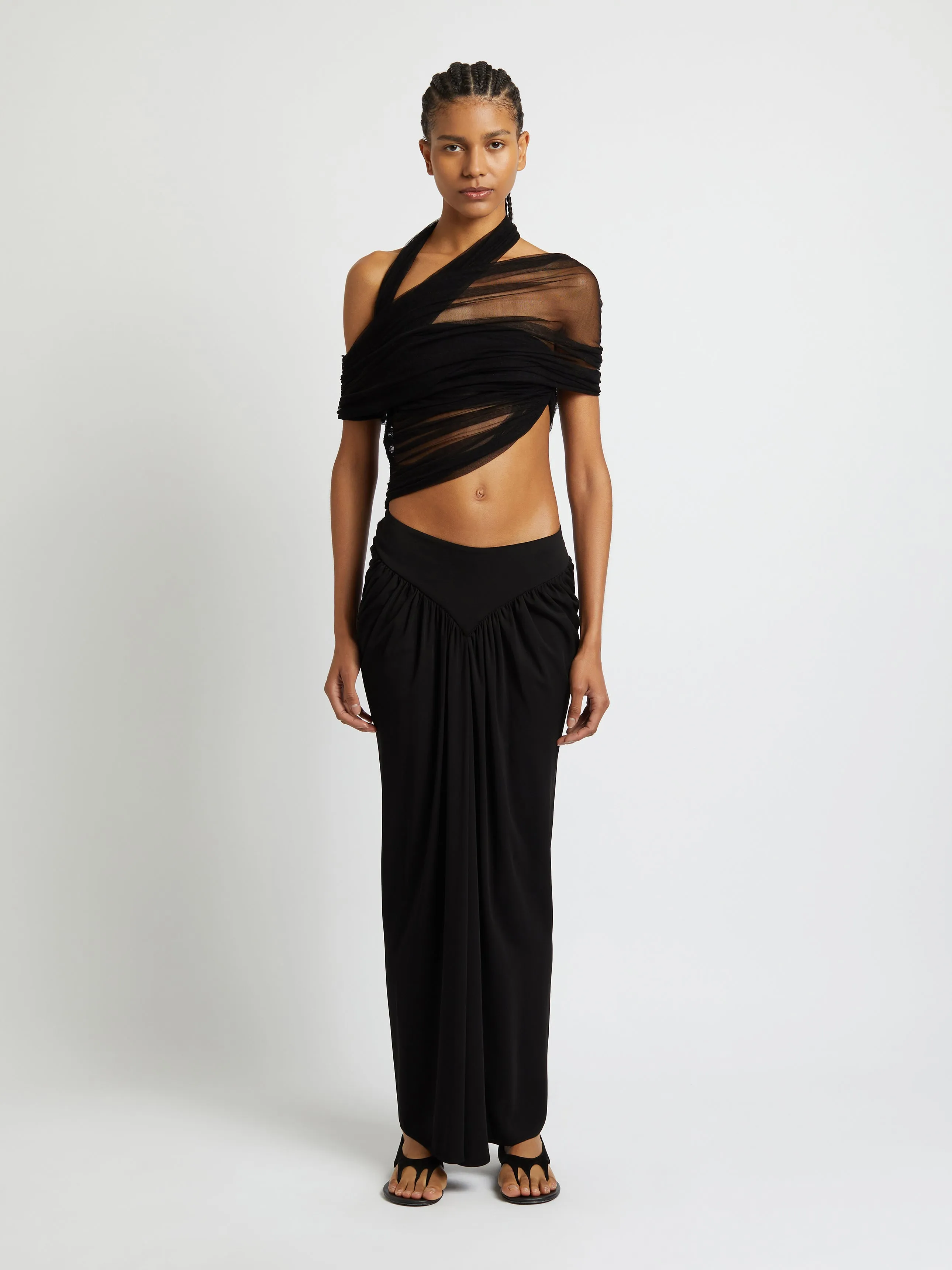 Veiled Wrap Top sold by Christopher Esber product image thumbnail 2