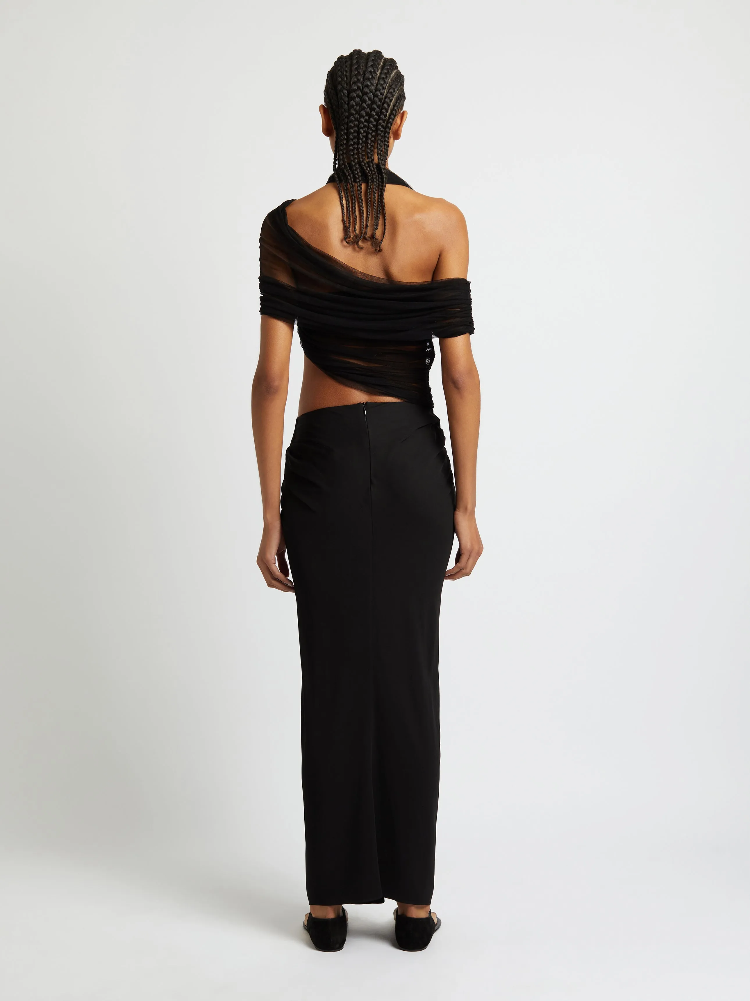 Veiled Wrap Top sold by Christopher Esber product image thumbnail 4