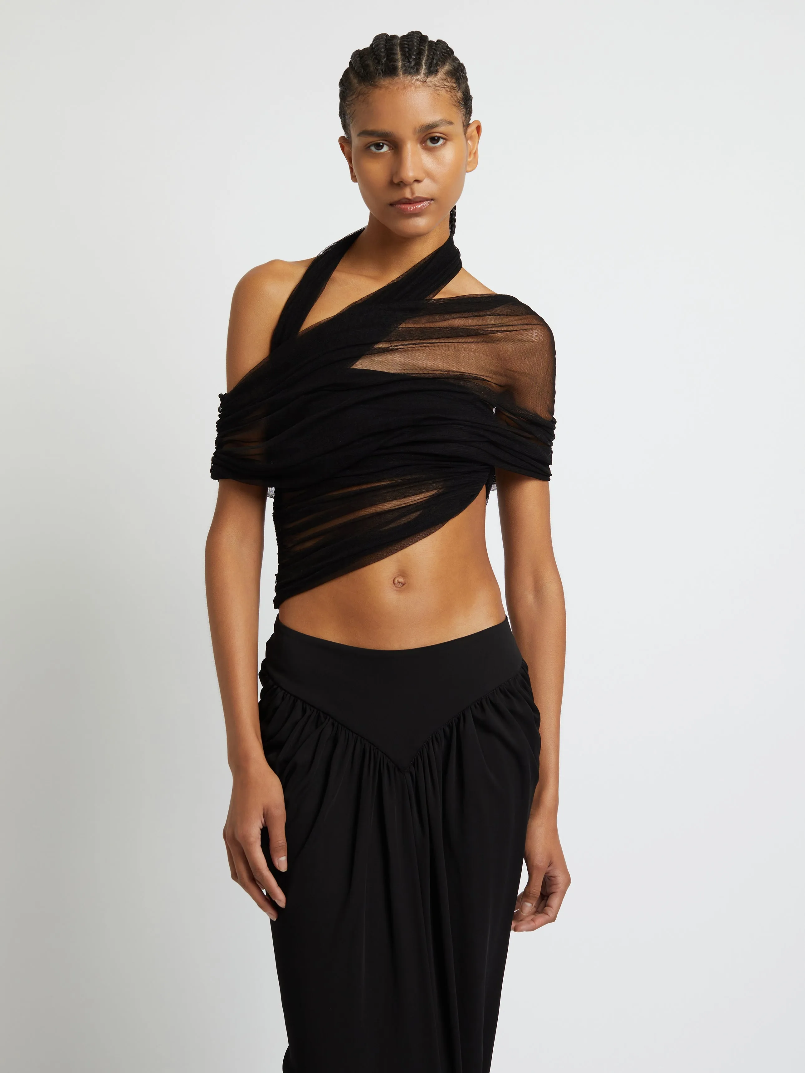 Veiled Wrap Top sold by Christopher Esber