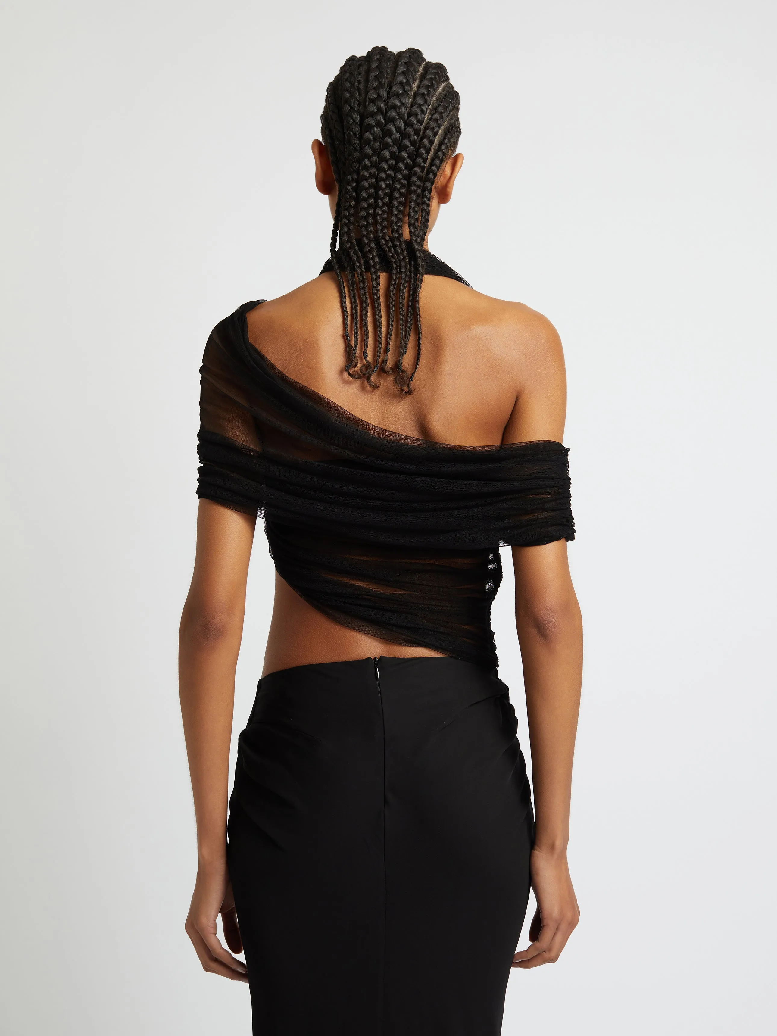 Veiled Wrap Top sold by Christopher Esber product image thumbnail 5