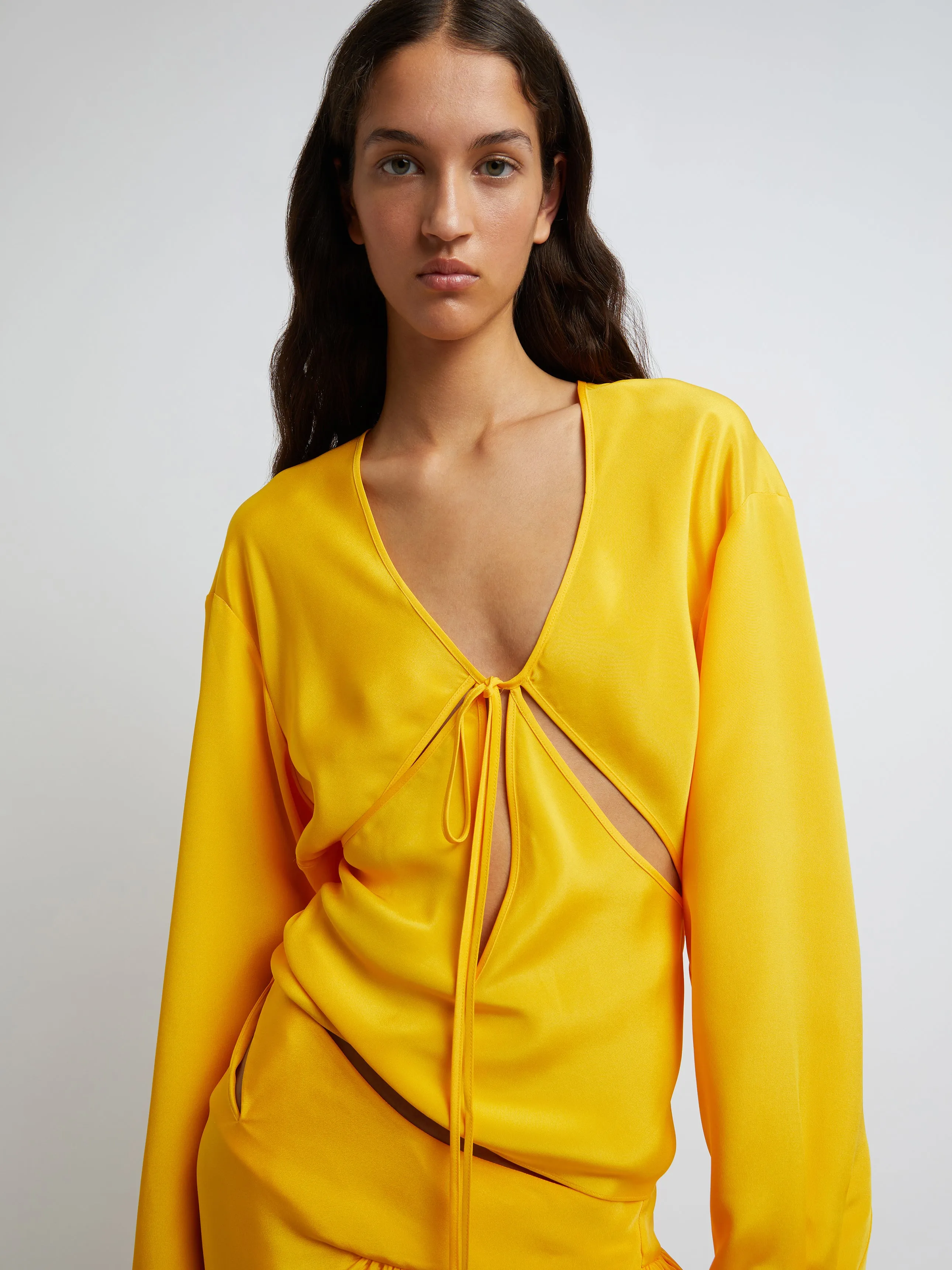 Triquetra Gathered Skirt sold by Christopher Esber product image thumbnail 5