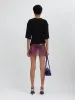 Handpainted Latex Lace Mini Skirt sold by Christopher Esber