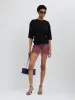 Handpainted Latex Lace Mini Skirt sold by Christopher Esber