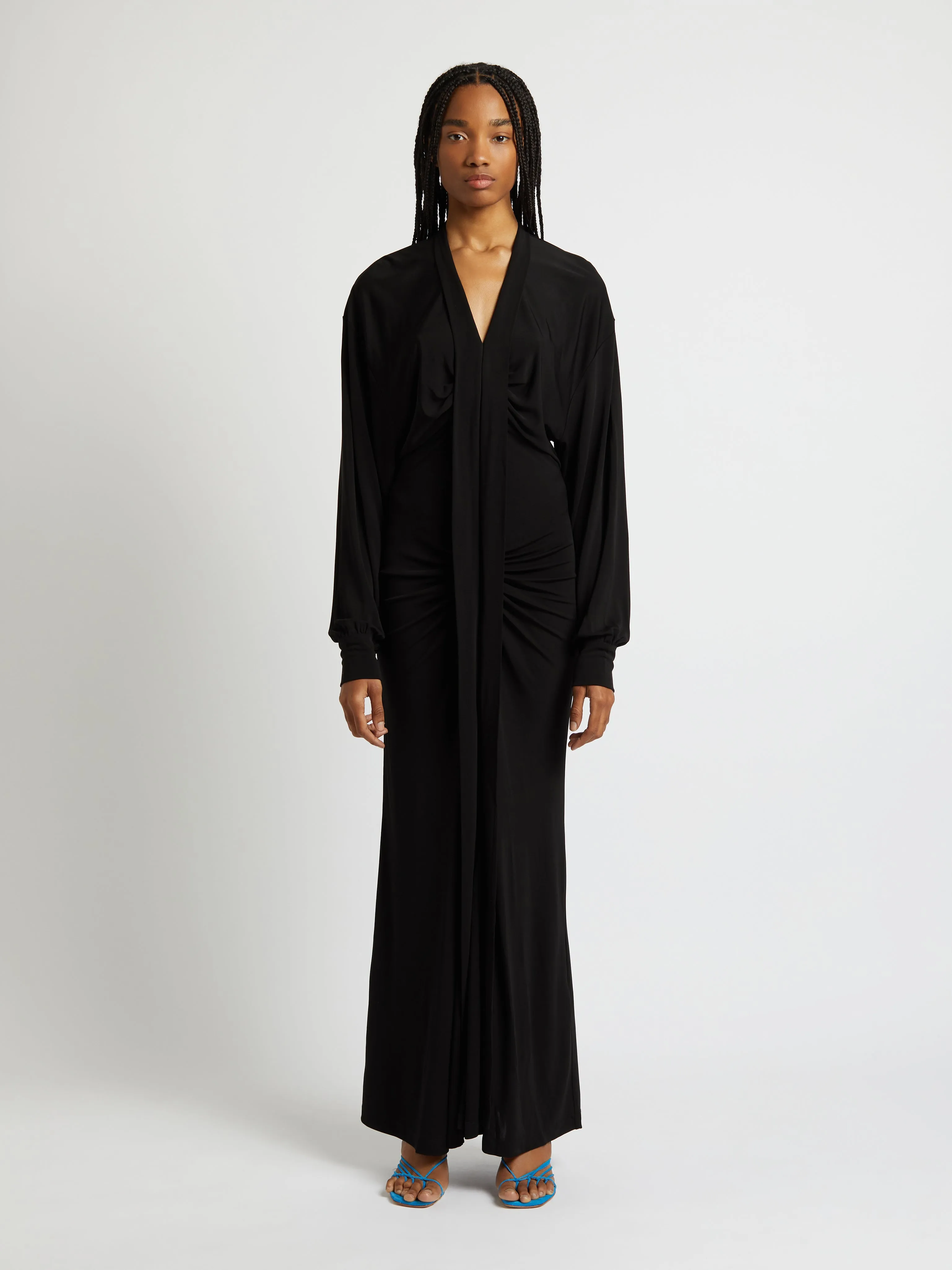 Carved Long Sleeve Split Dress sold by Christopher Esber