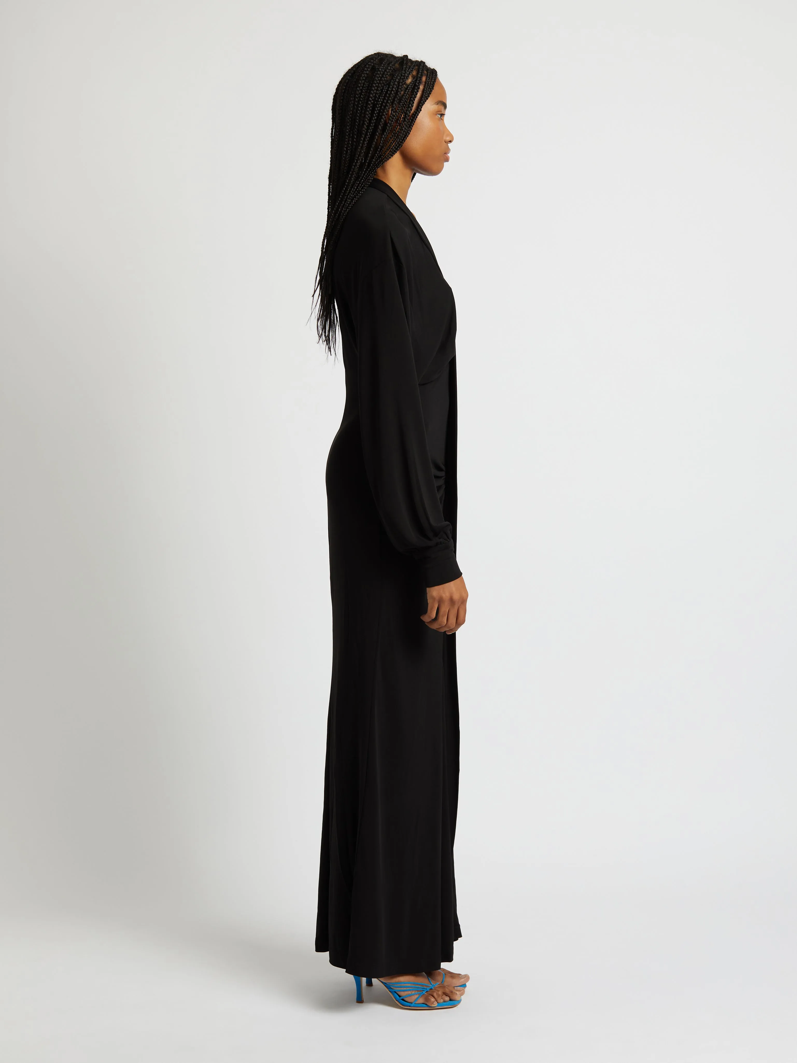Carved Long Sleeve Split Dress sold by Christopher Esber product image thumbnail 2