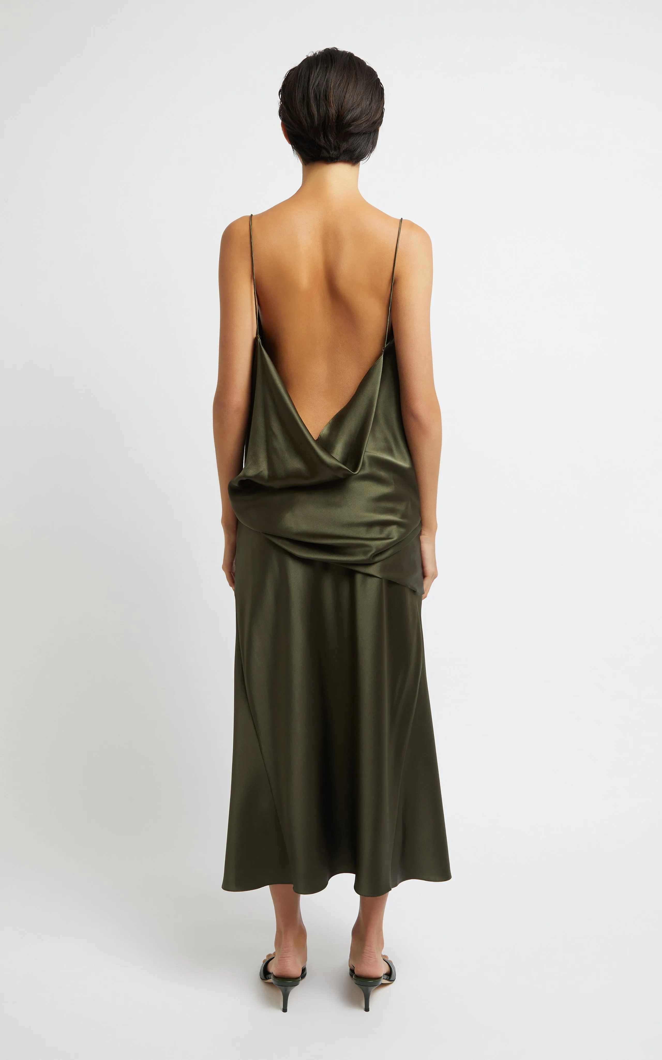 Verdant Falls Draped Bodysuit sold by Christopher Esber product image thumbnail 4