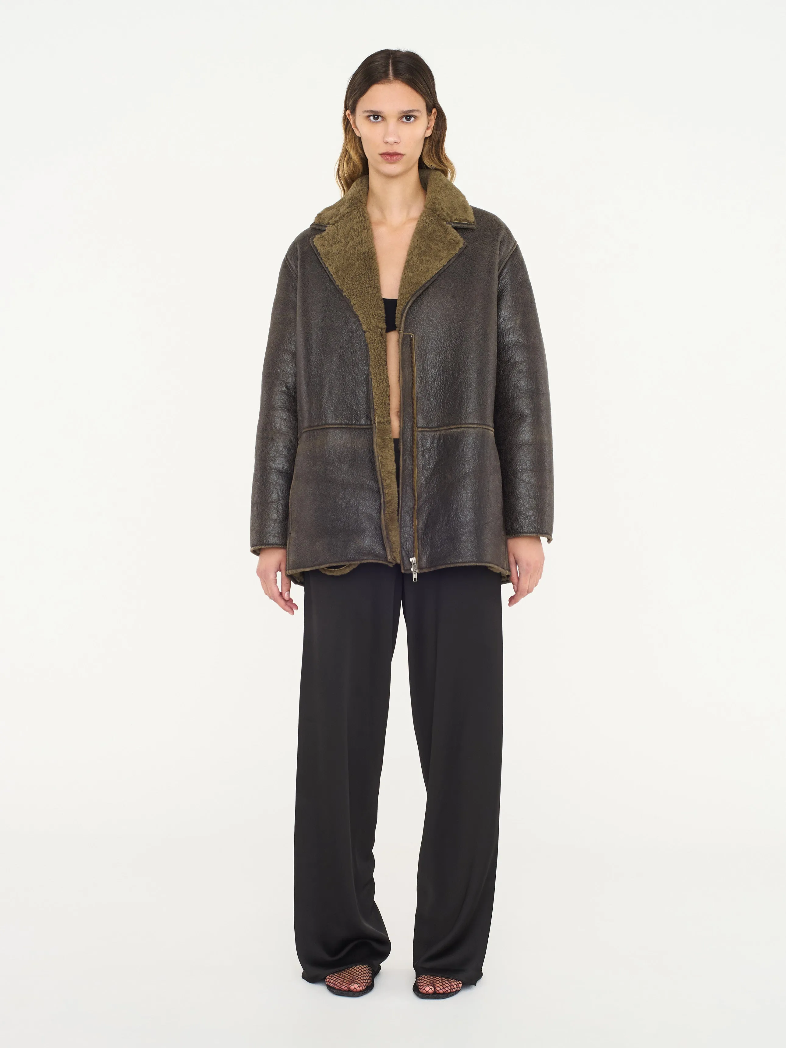 Fargo Shearling Jacket sold by Christopher Esber product image thumbnail 2
