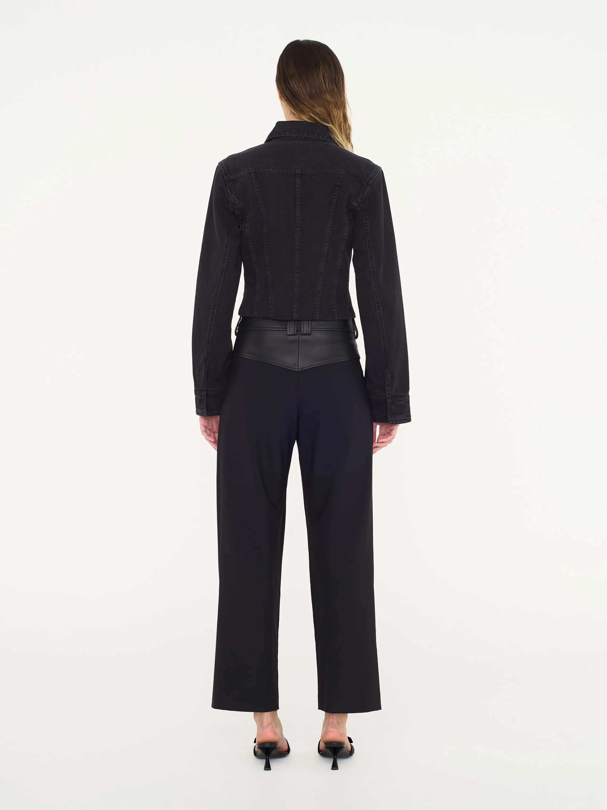 Cinched Denim Jacket sold by Christopher Esber product image thumbnail 4