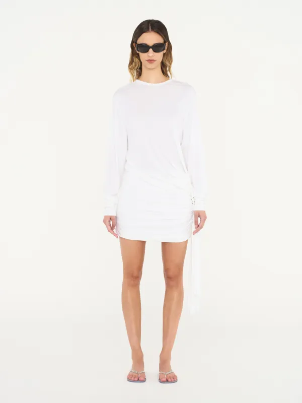 Side Cowl Drape Extension Dress sold by Christopher Esber