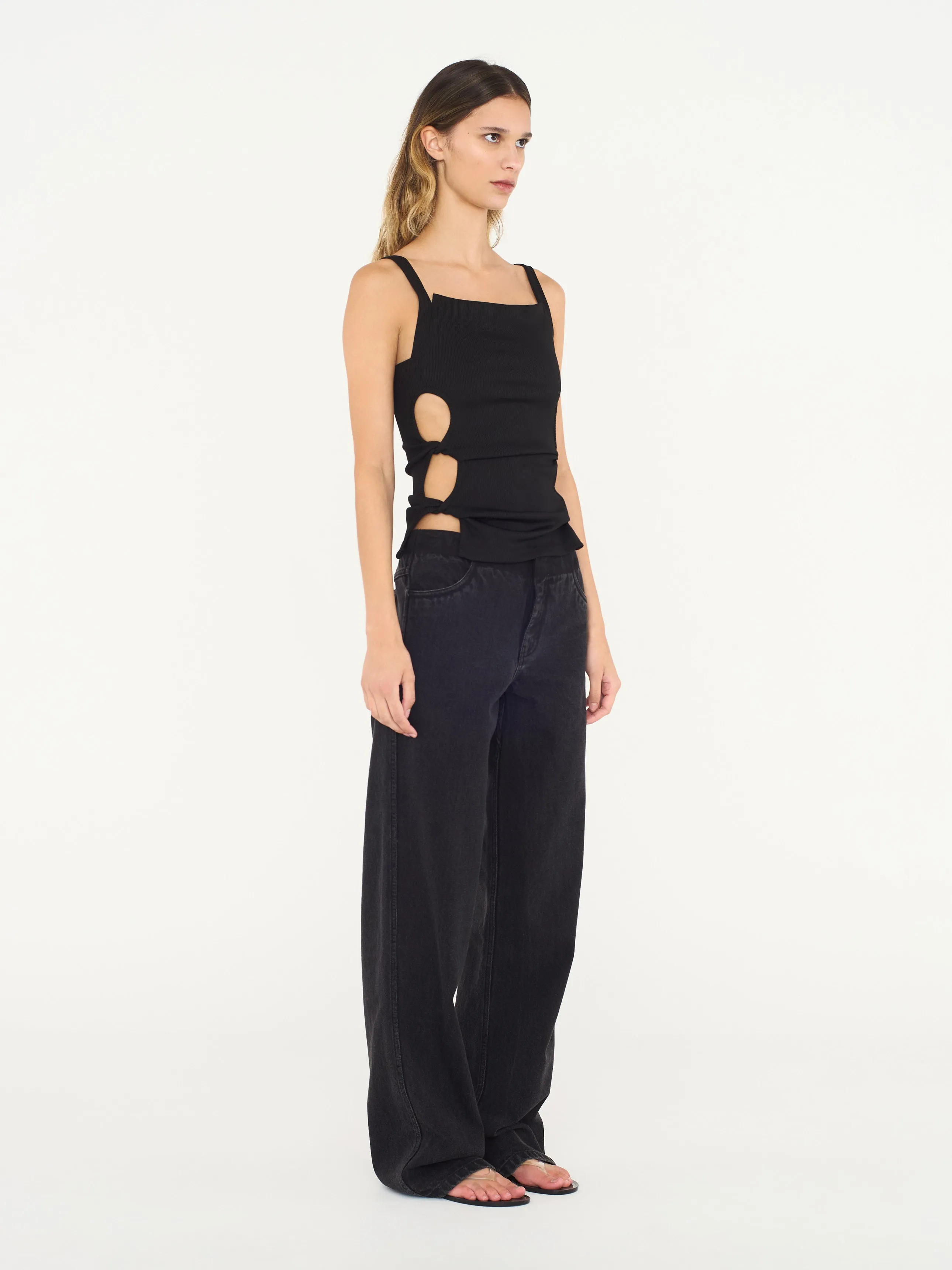 Open Twist Apron Tank sold by Christopher Esber product image thumbnail 3