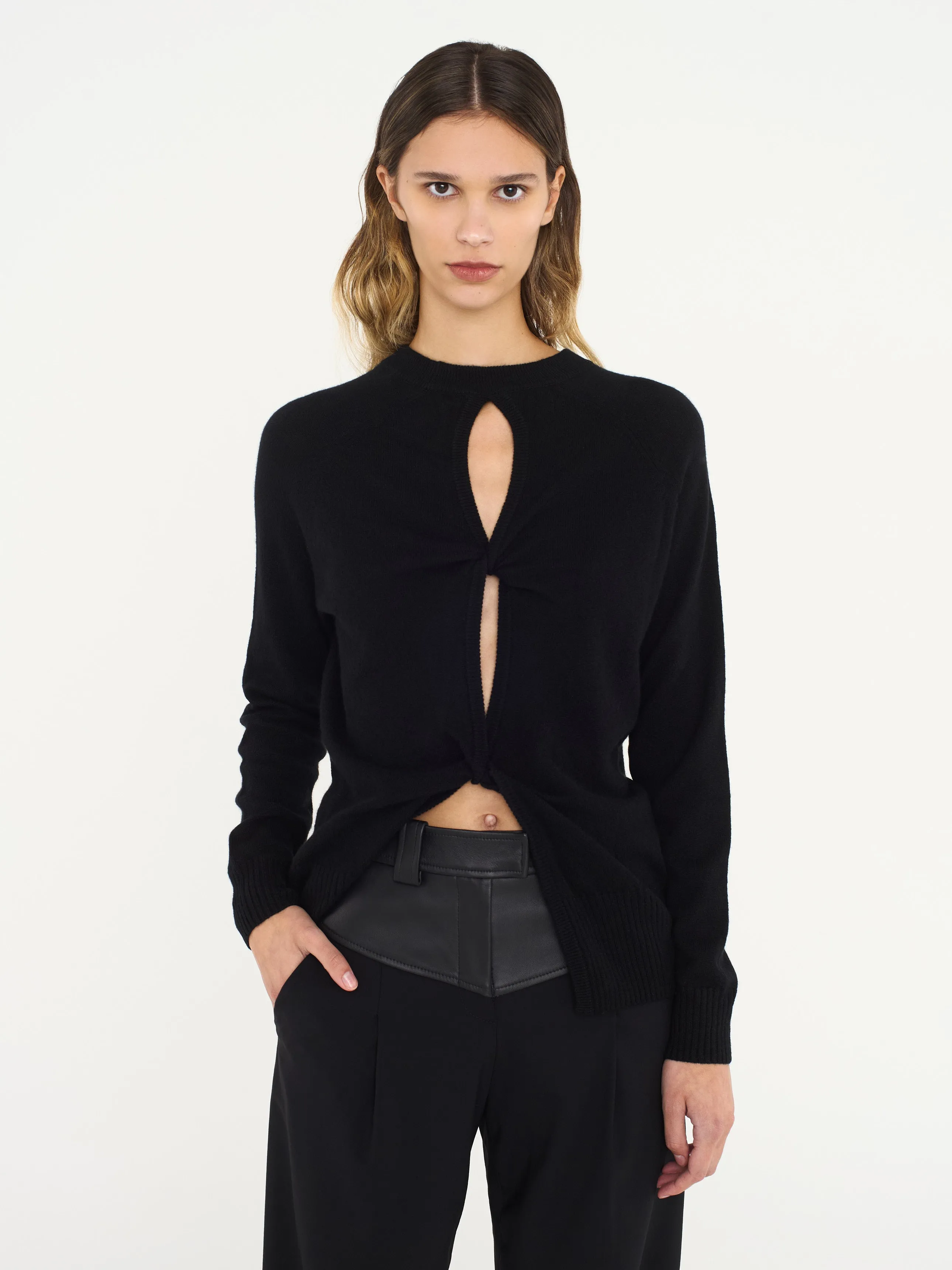 Monument Open Twist Sweater sold by Christopher Esber