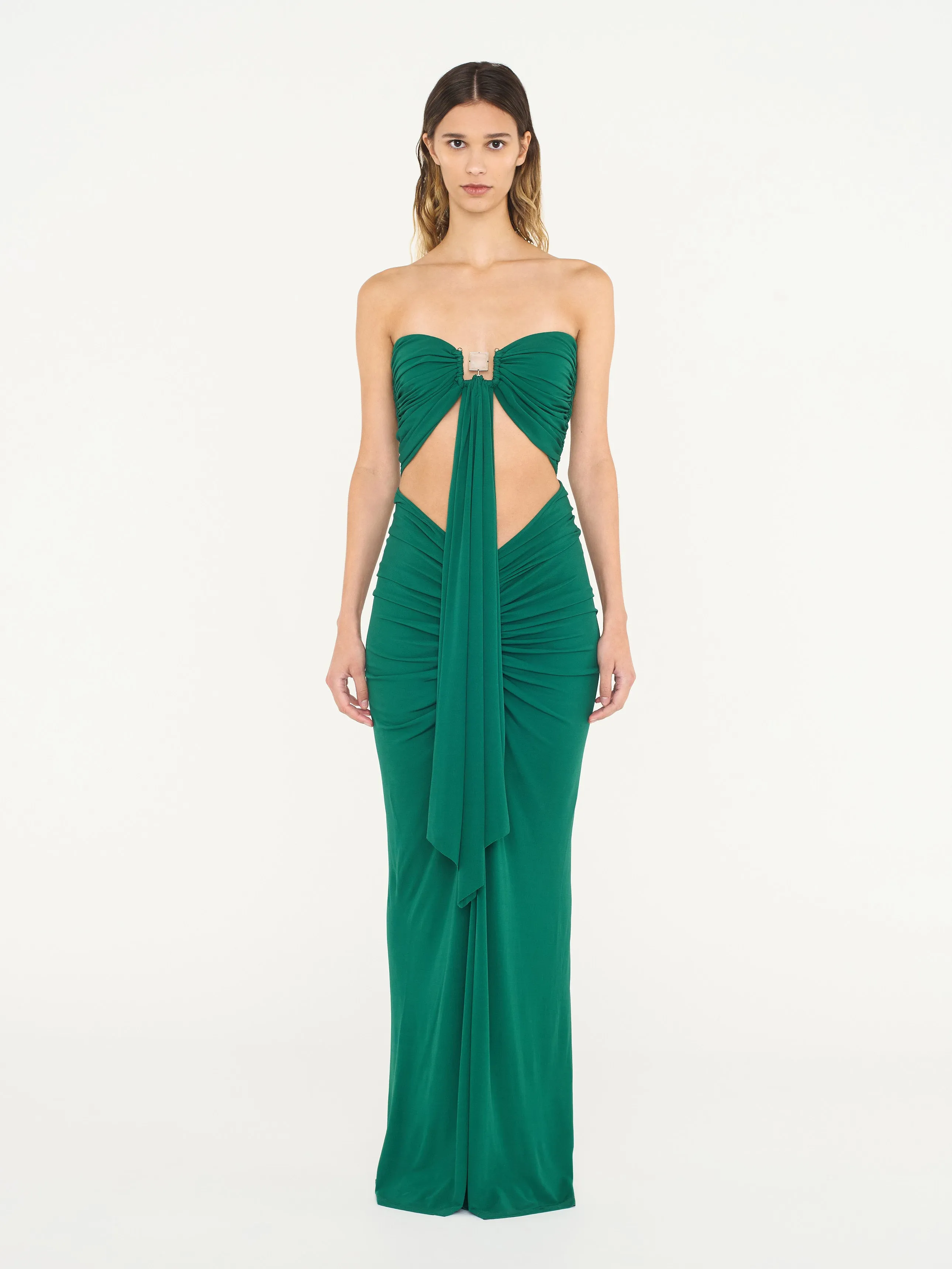 Bezel Quartz Disconnect Dress sold by Christopher Esber