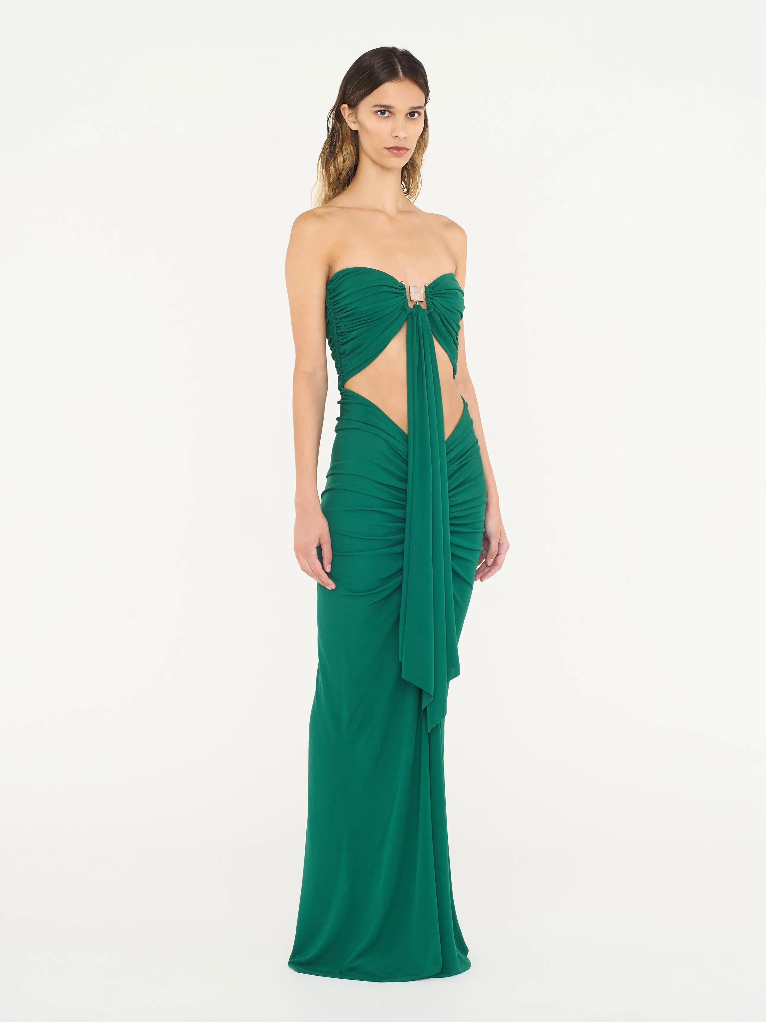 Bezel Quartz Disconnect Dress sold by Christopher Esber product image thumbnail 3