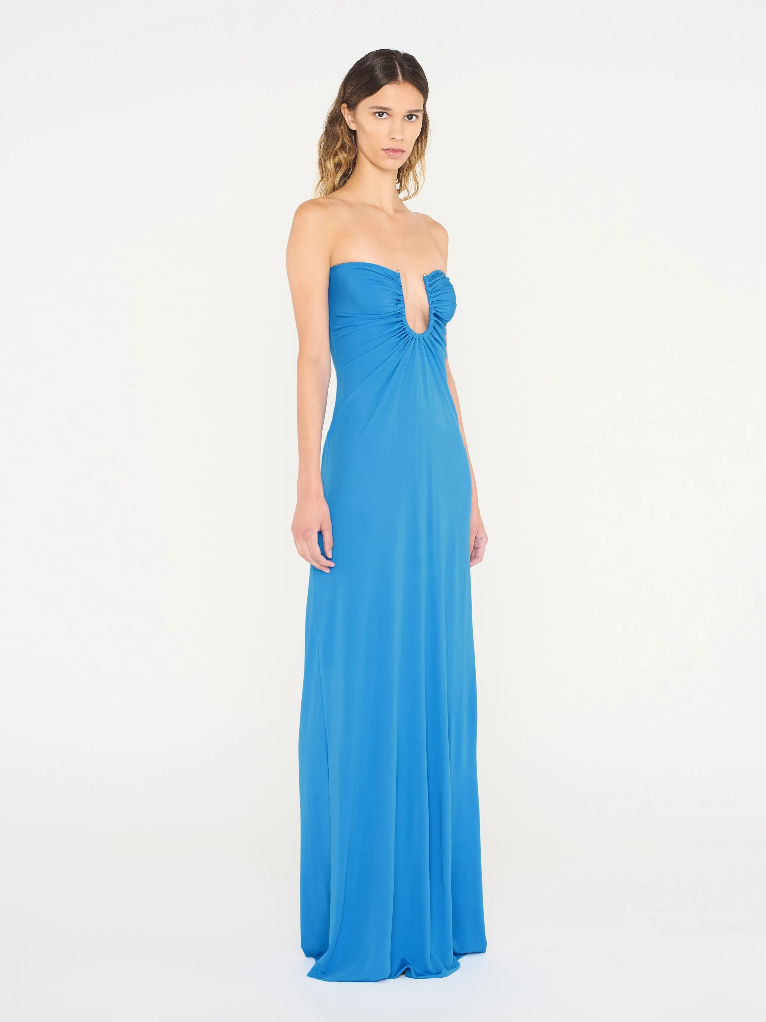 Arced Palm Strapless Dress sold by Christopher Esber product image thumbnail 3