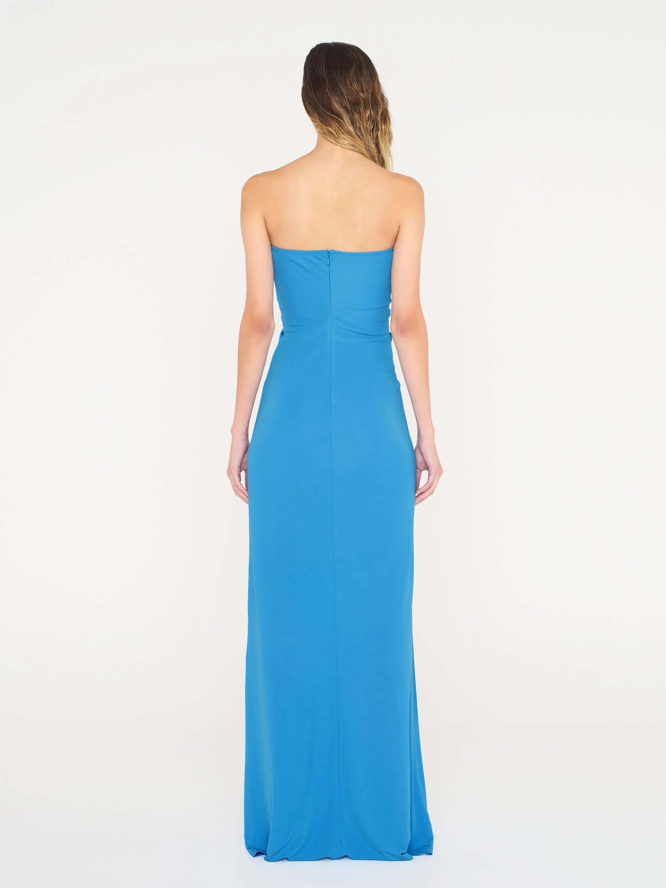 Arced Palm Strapless Dress sold by Christopher Esber product image thumbnail 4