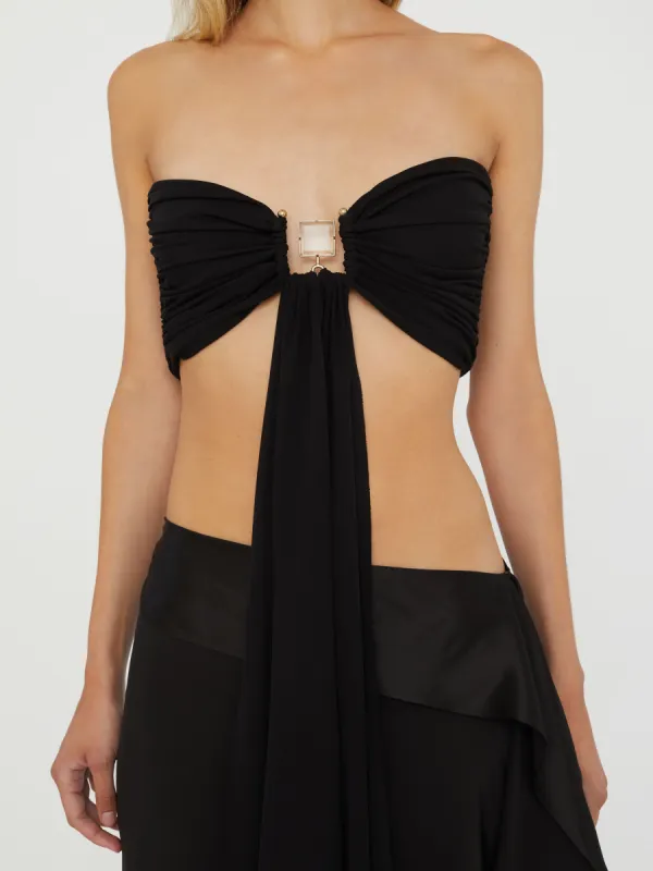 Bezel Quartz Drape Top sold by Christopher Esber