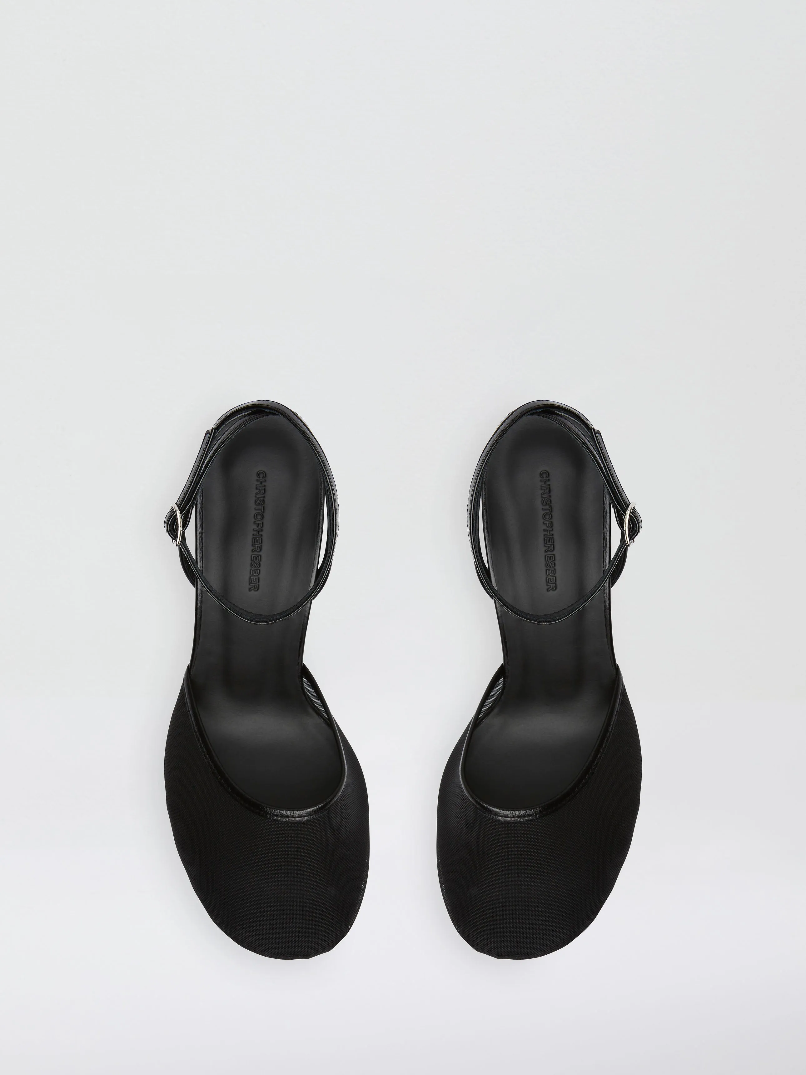 Sheer Mesh Mary Jane Heel sold by Christopher Esber product image thumbnail 4