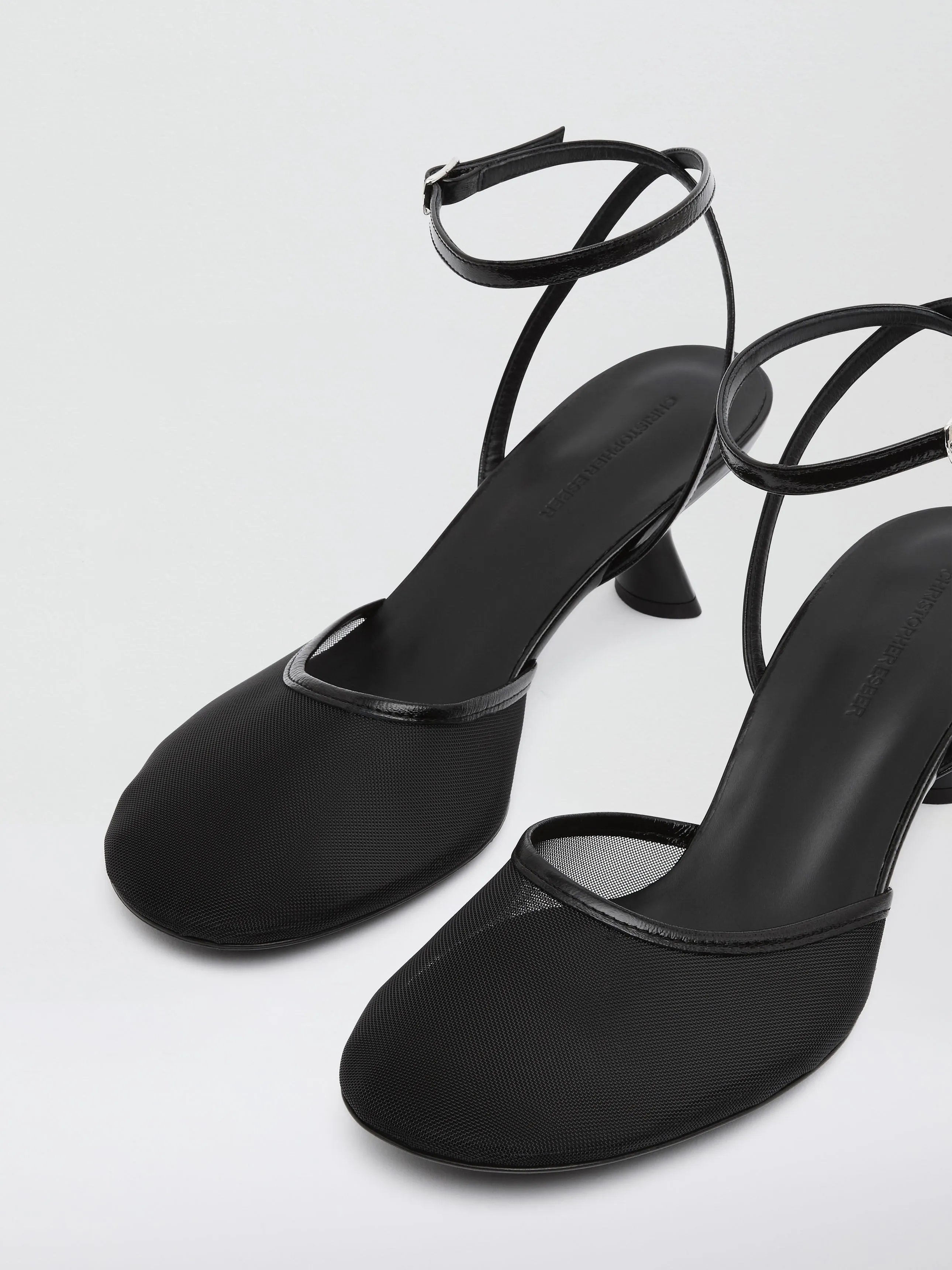 Sheer Mesh Mary Jane Heel sold by Christopher Esber product image thumbnail 3