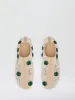 Embla Beaded Mesh Flat sold by Christopher Esber