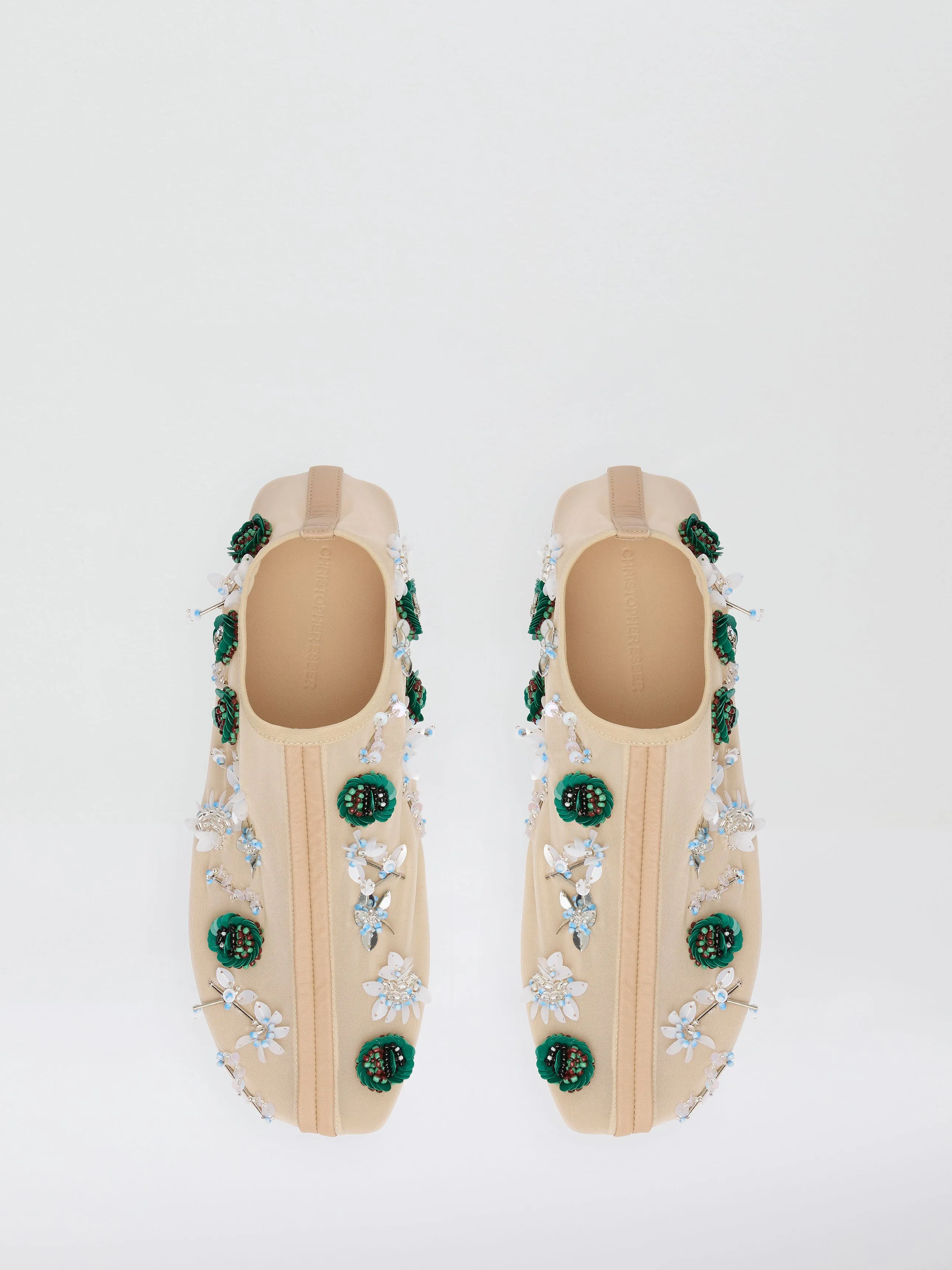 Embla Beaded Mesh Flat sold by Christopher Esber product image thumbnail 3