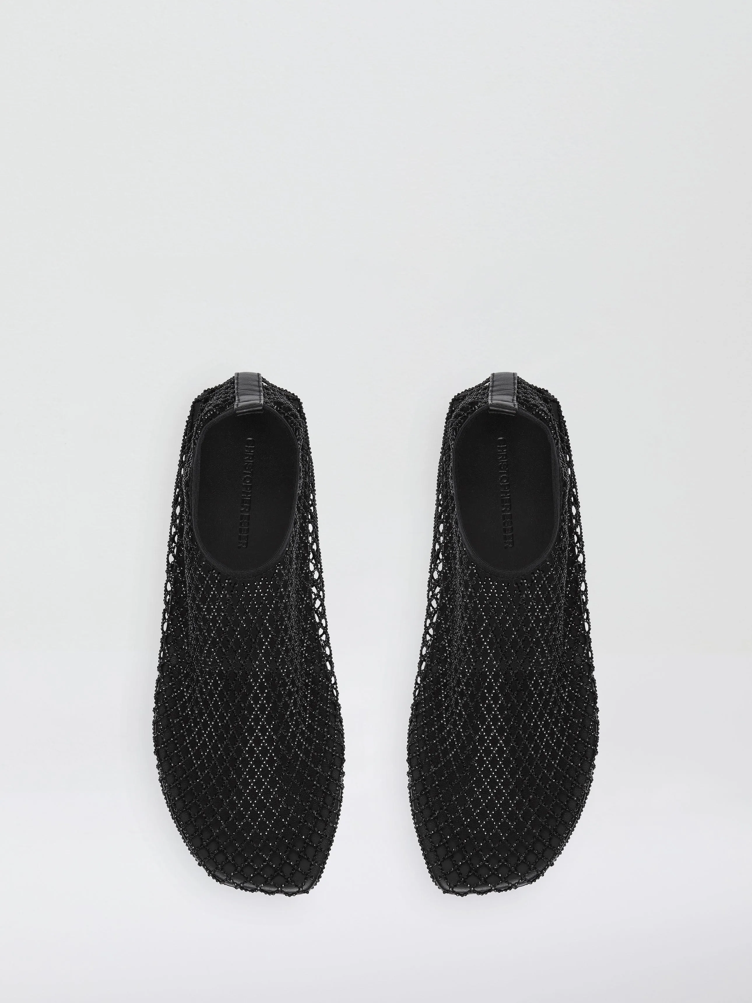Minette Crystal Mesh Flat sold by Christopher Esber product image thumbnail 4