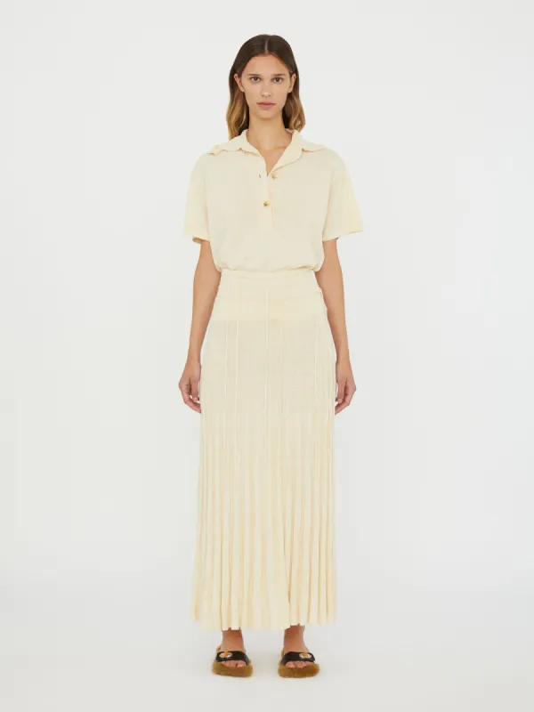 Straccio Knitted Skirt sold by Christopher Esber