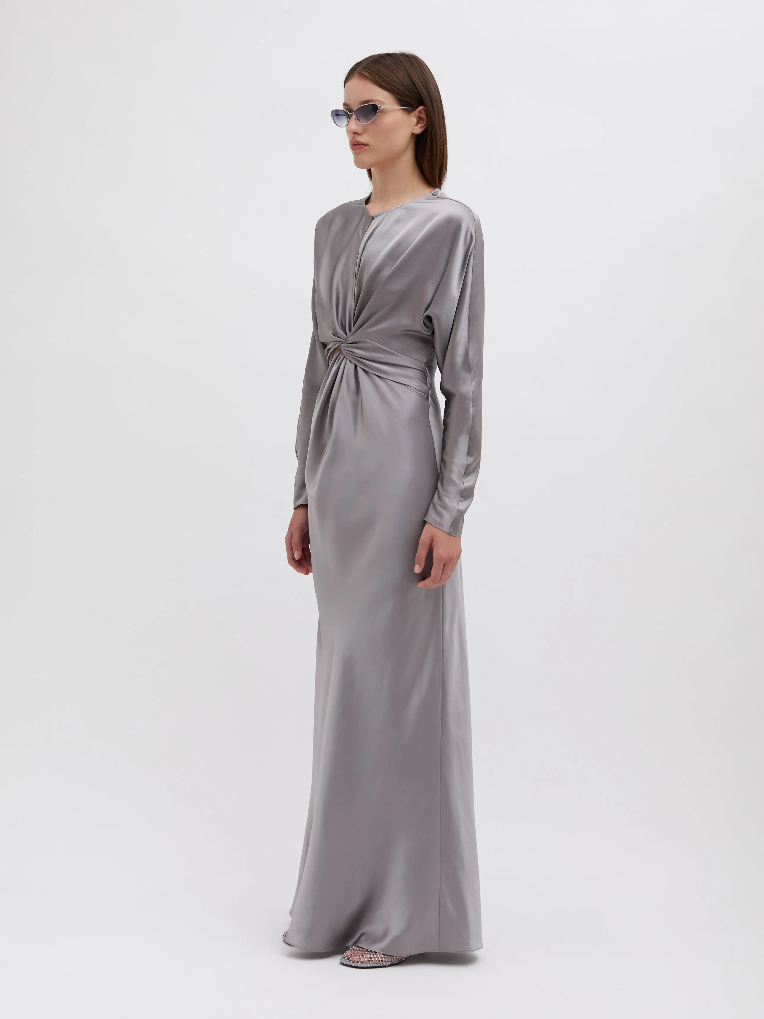 Triquetra Front Twist Dress sold by Christopher Esber product image thumbnail 2