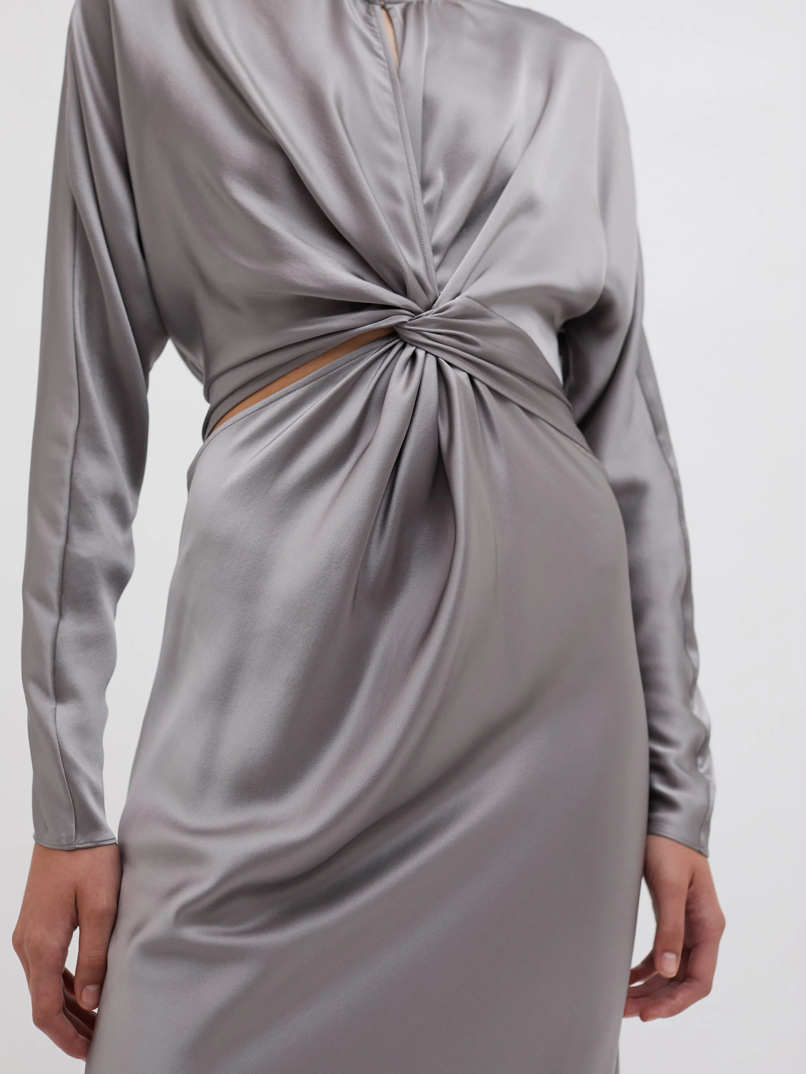 Triquetra Front Twist Dress sold by Christopher Esber product image thumbnail 5