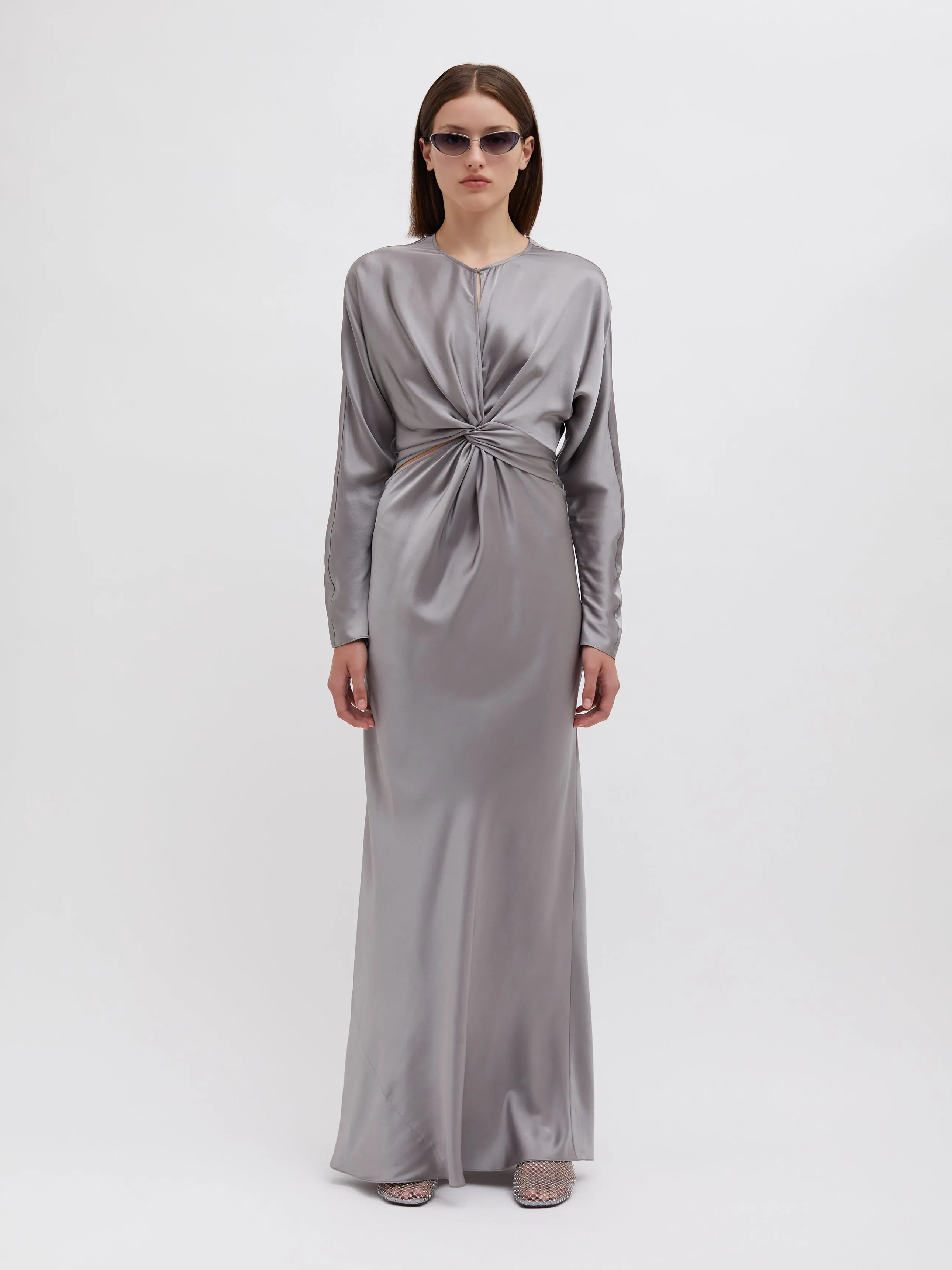 Triquetra Front Twist Dress sold by Christopher Esber