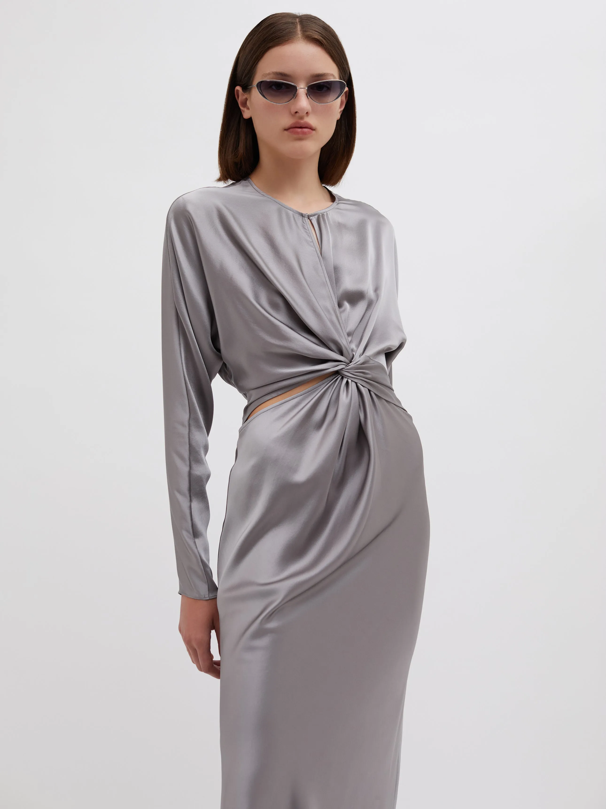 Triquetra Front Twist Dress sold by Christopher Esber product image thumbnail 4