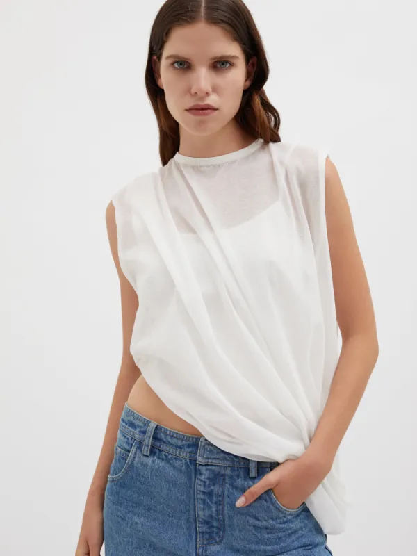 Slide Drape Tank sold by Christopher Esber