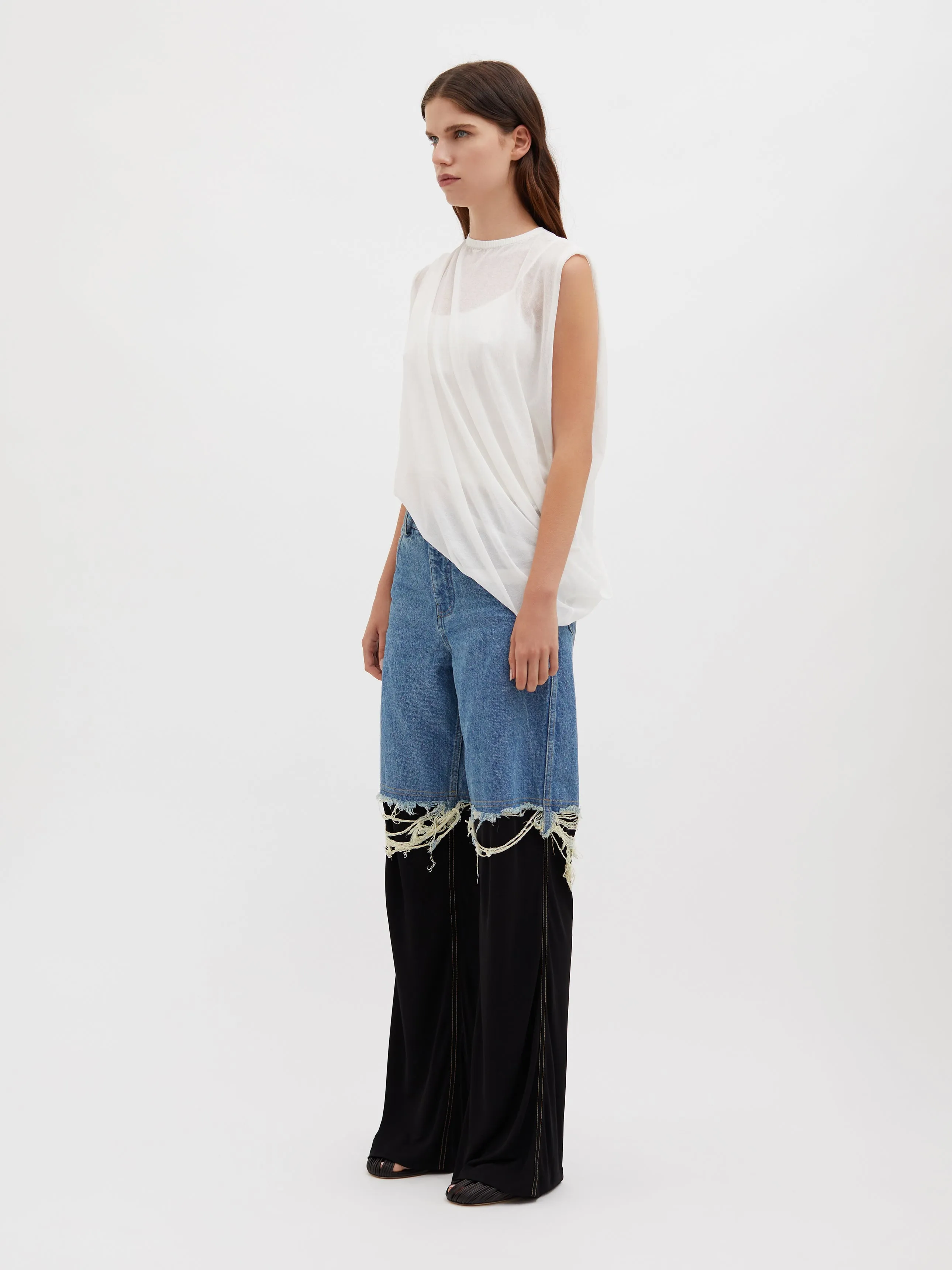 Slide Drape Tank sold by Christopher Esber product image thumbnail 3