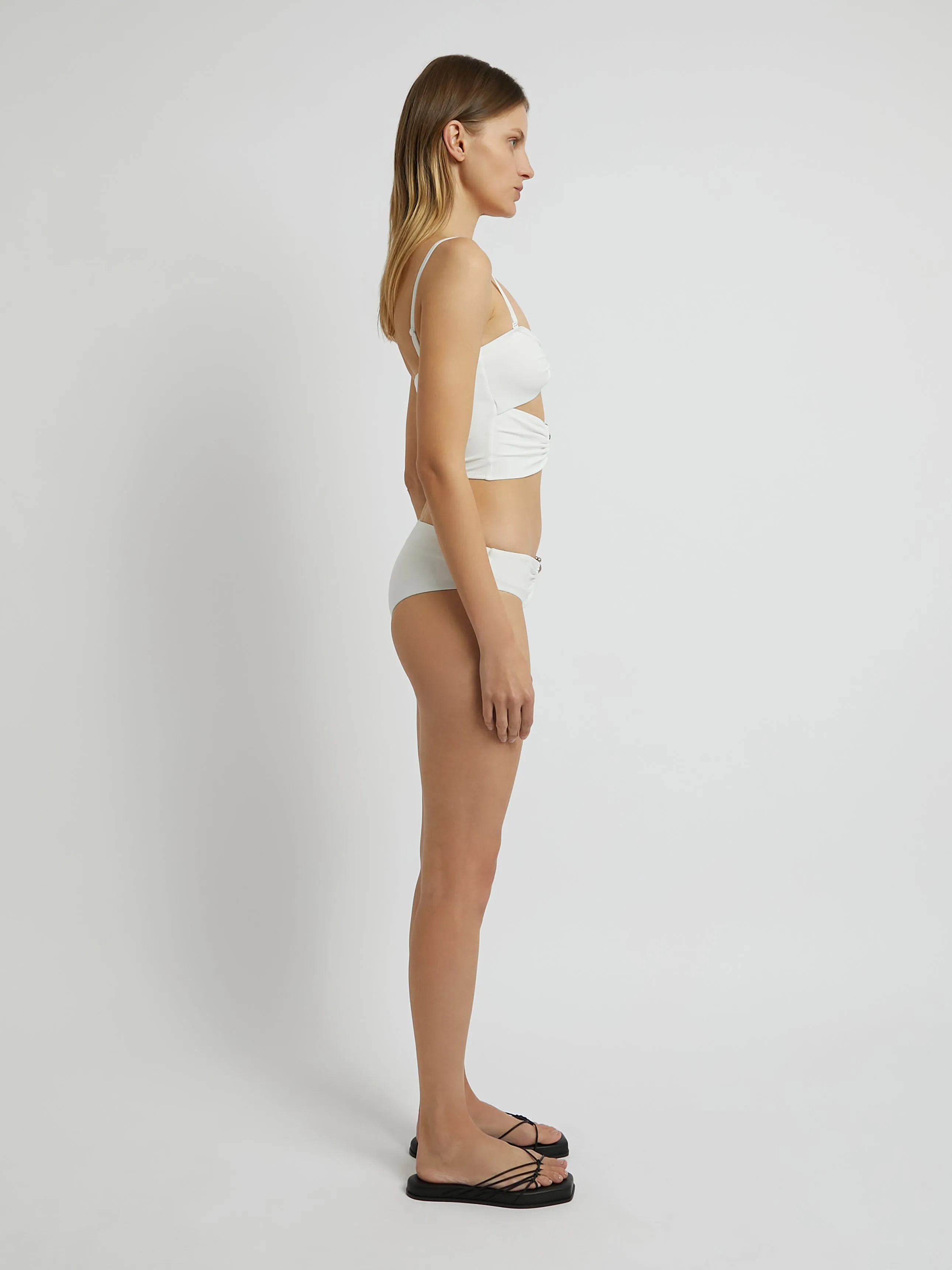 Orbit Ruched Low Brief sold by Christopher Esber product image thumbnail 3