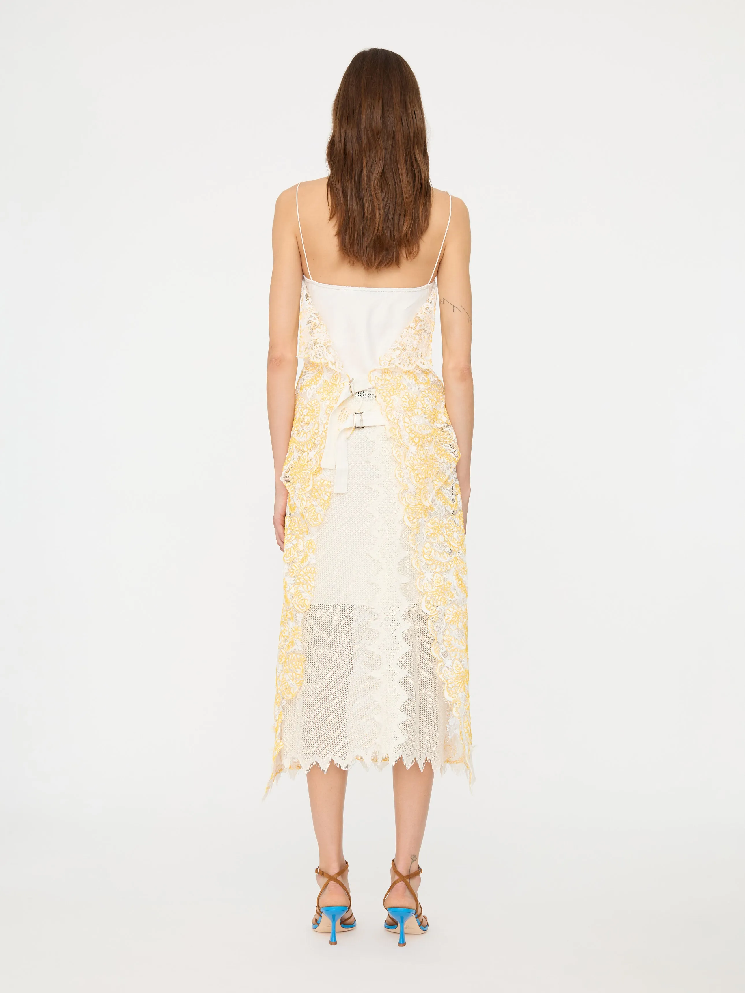 Floating Lace Midi Skirt sold by Christopher Esber product image thumbnail 4