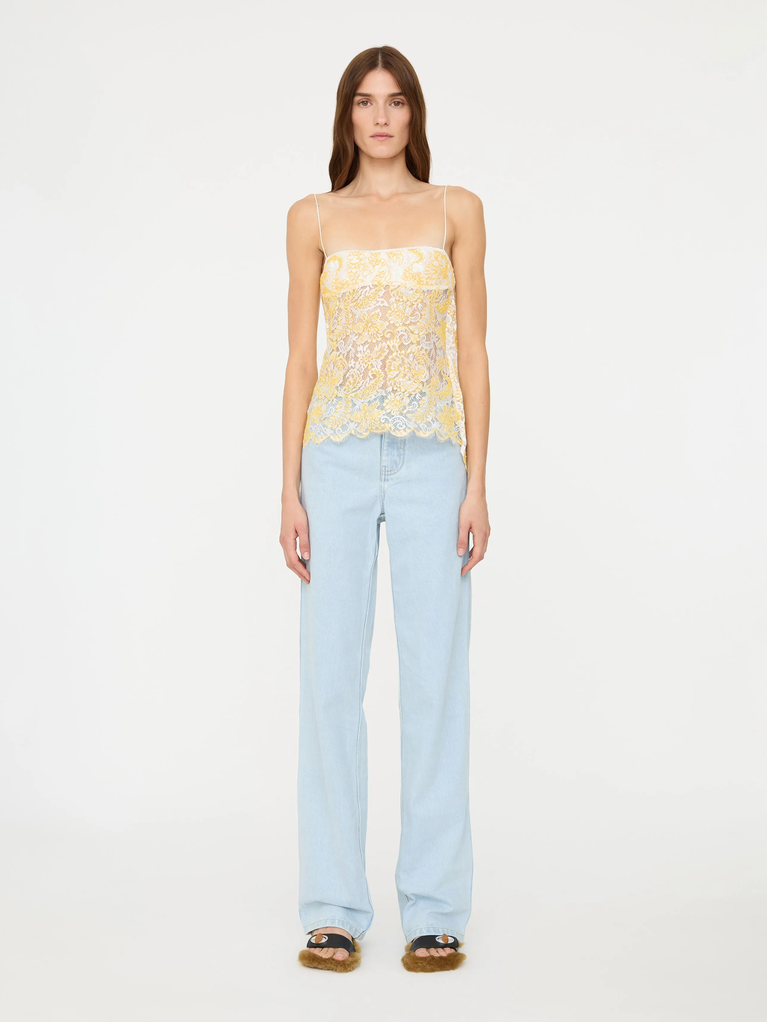 Floating Lace Balconette Cami sold by Christopher Esber product image thumbnail 3