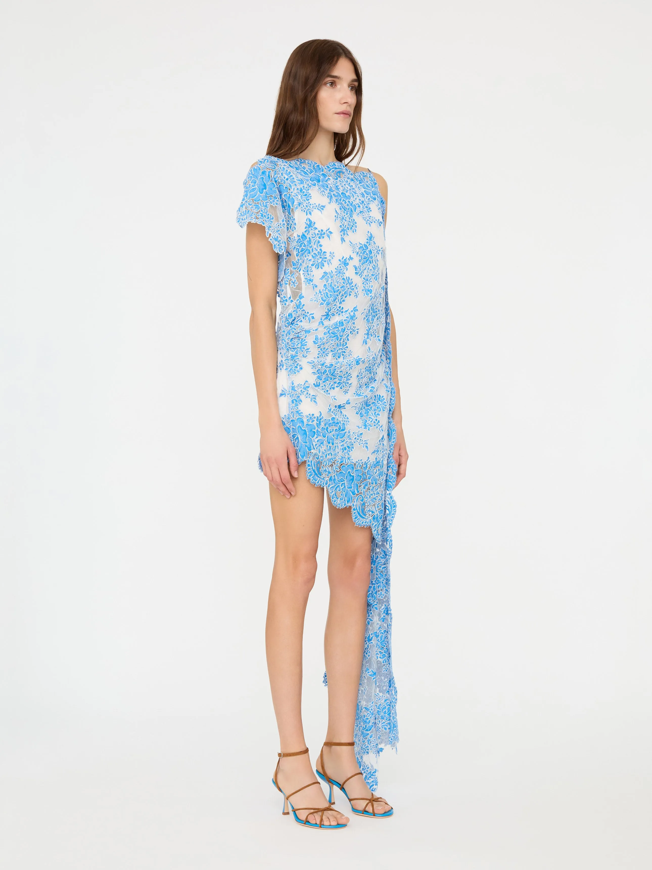 Floating Lace Mini Dress sold by Christopher Esber product image thumbnail 5