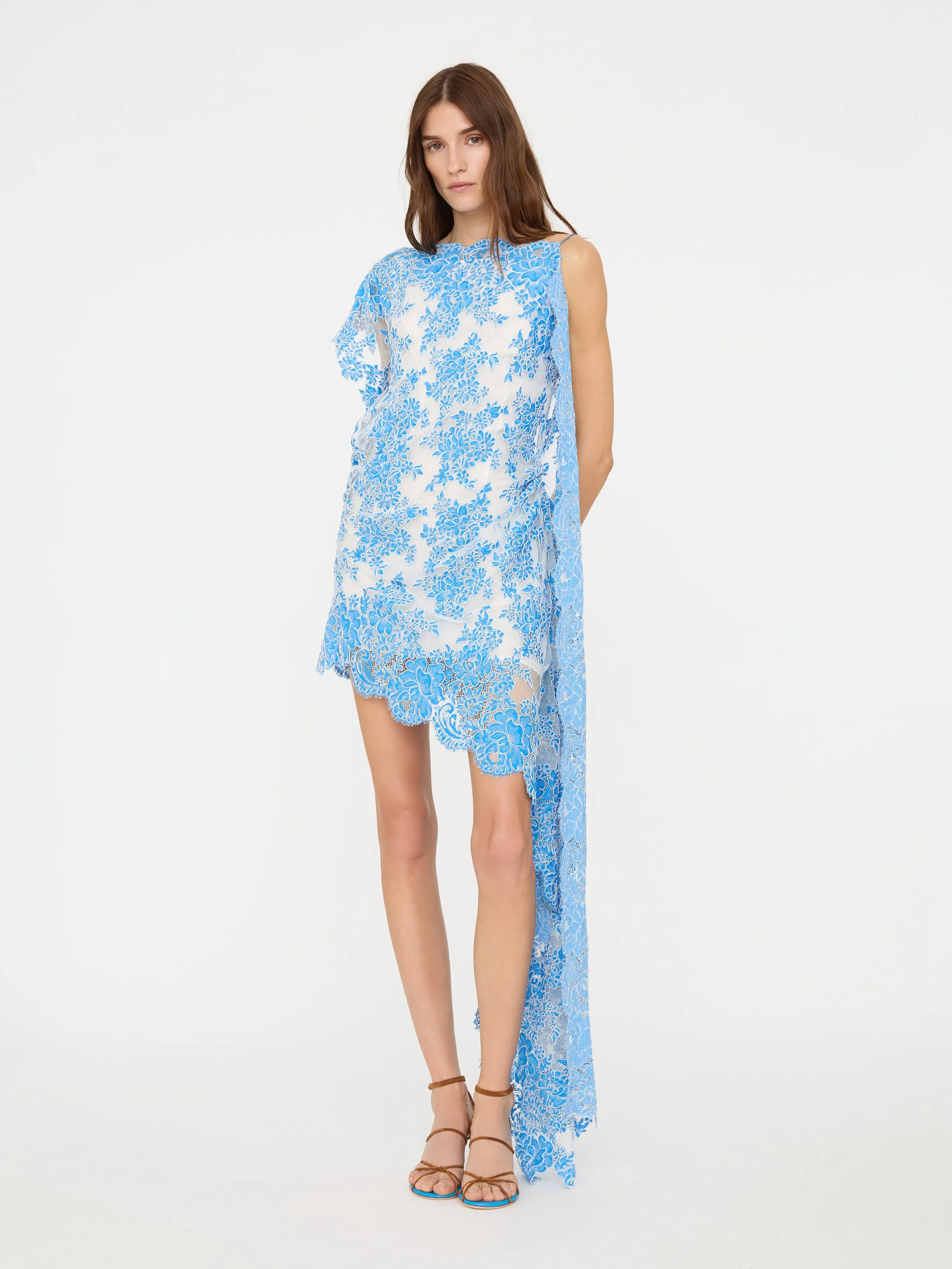 Floating Lace Mini Dress sold by Christopher Esber product image thumbnail 4