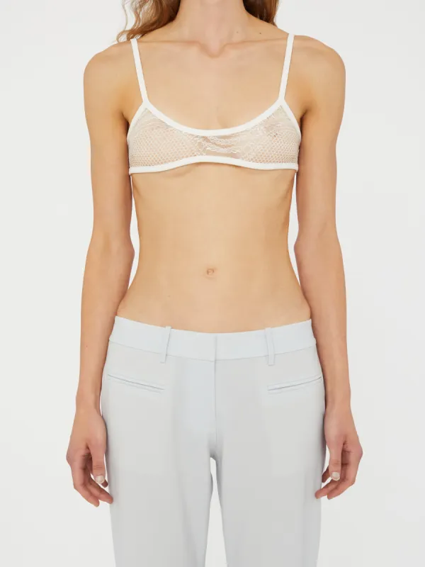 Wave Lace Bralette sold by Christopher Esber