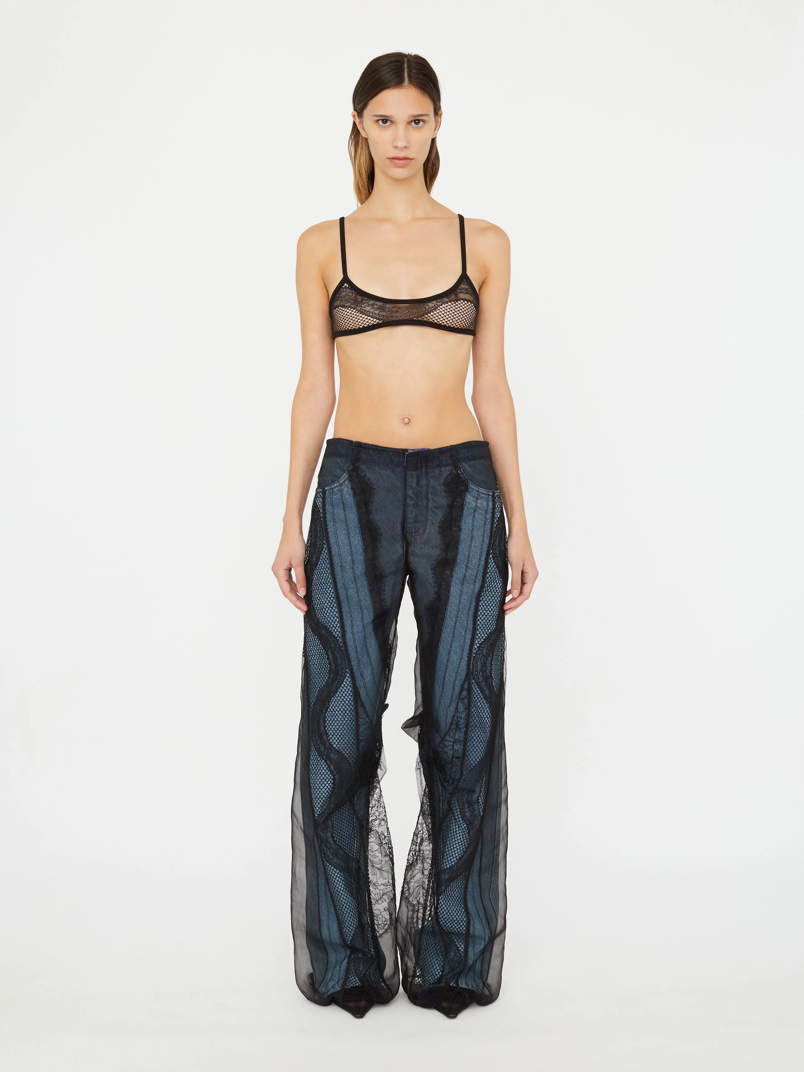 Wave Lace Bralette sold by Christopher Esber product image thumbnail 2