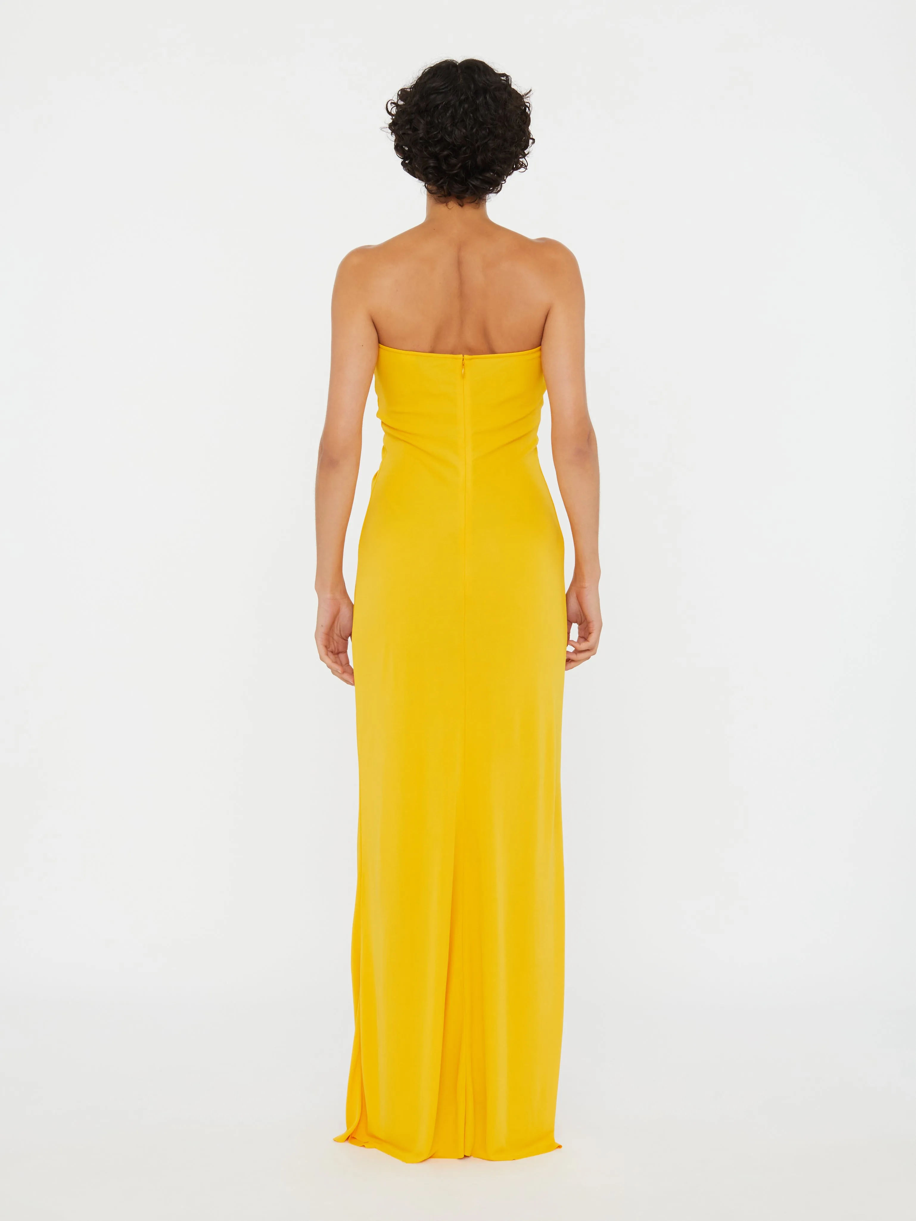 Arced Palm Strapless Dress sold by Christopher Esber product image thumbnail 5