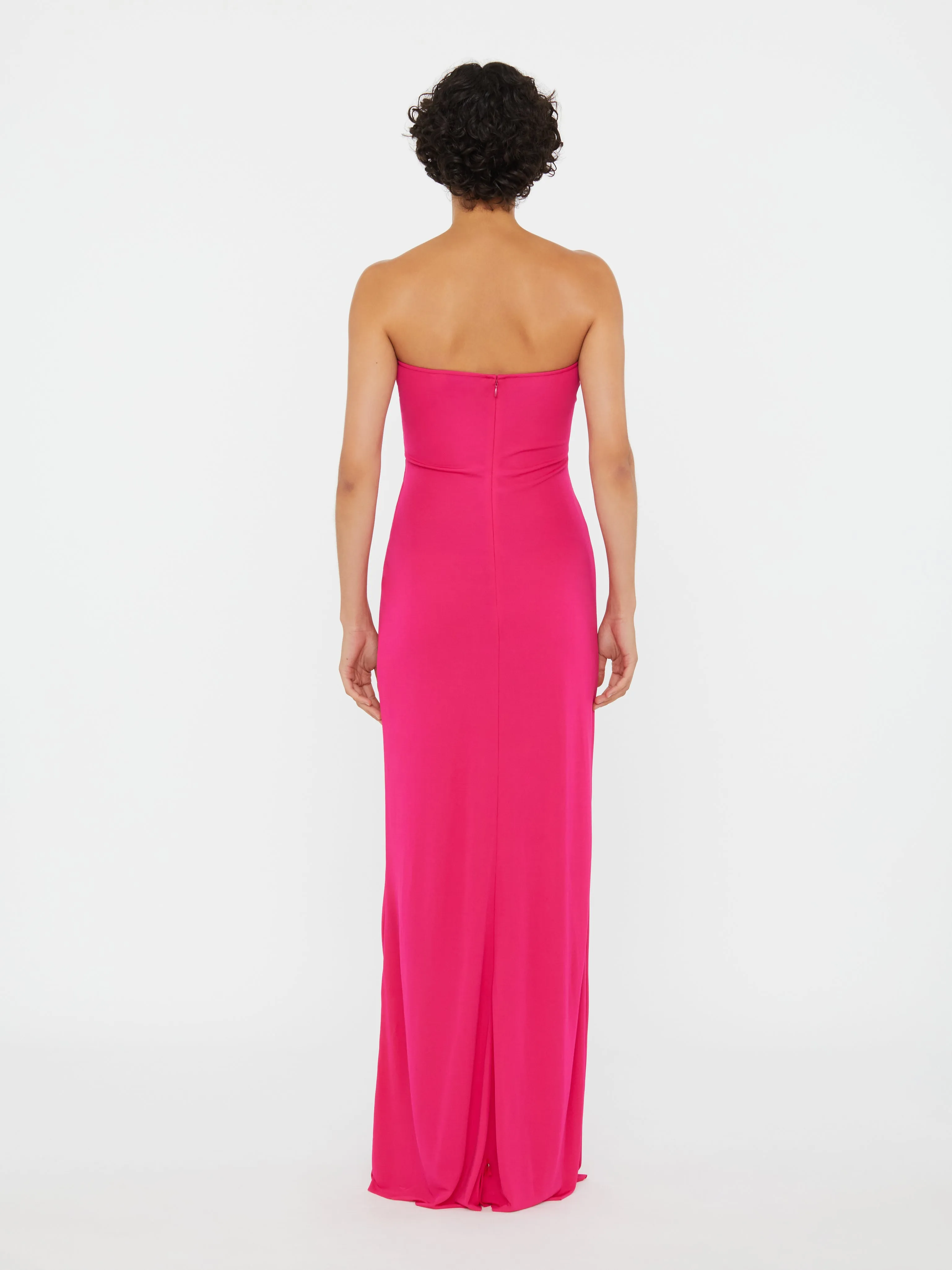 Arced Palm Strapless Dress sold by Christopher Esber product image thumbnail 5