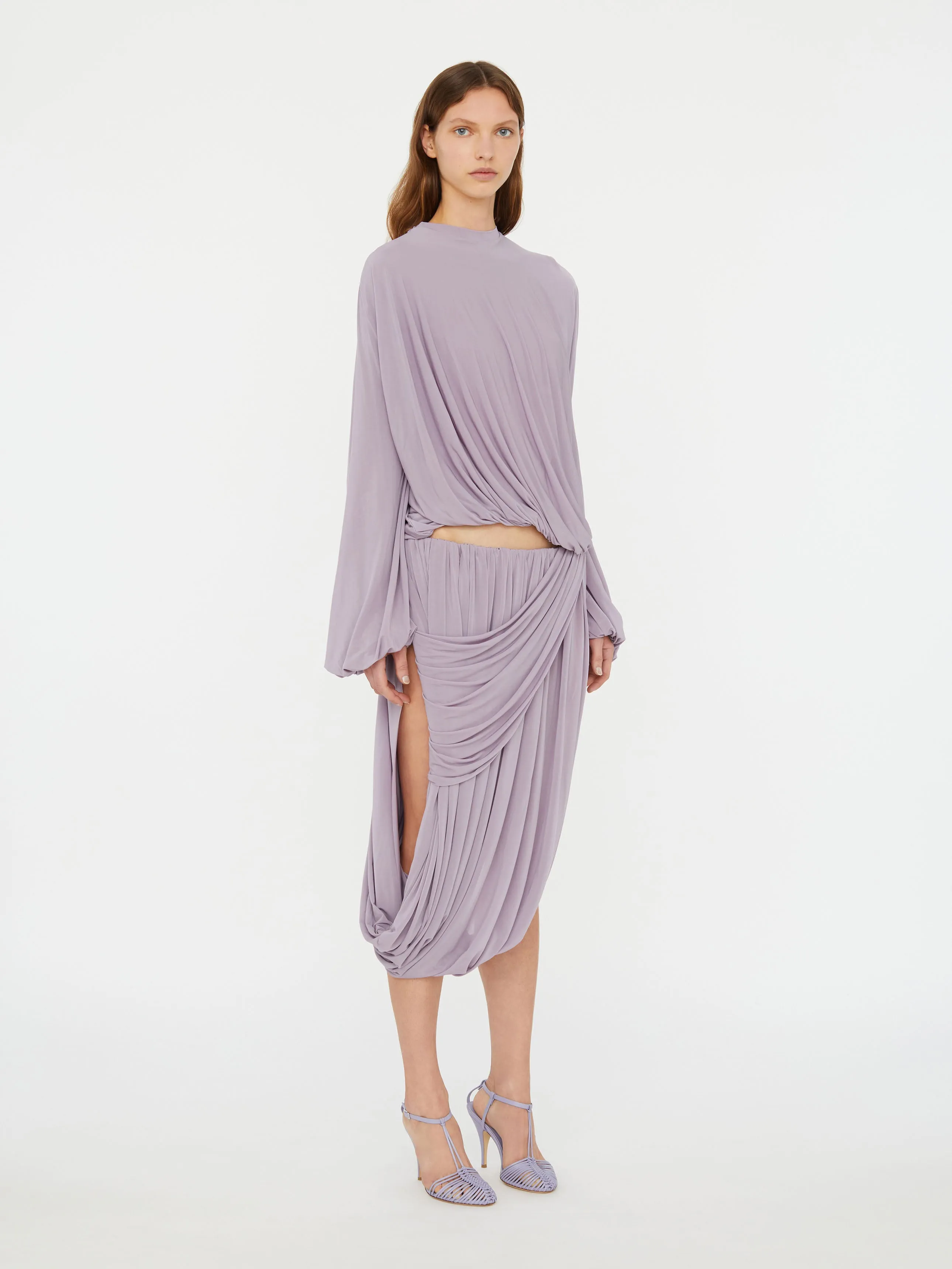 Swept Drape Skirt sold by Christopher Esber product image thumbnail 3