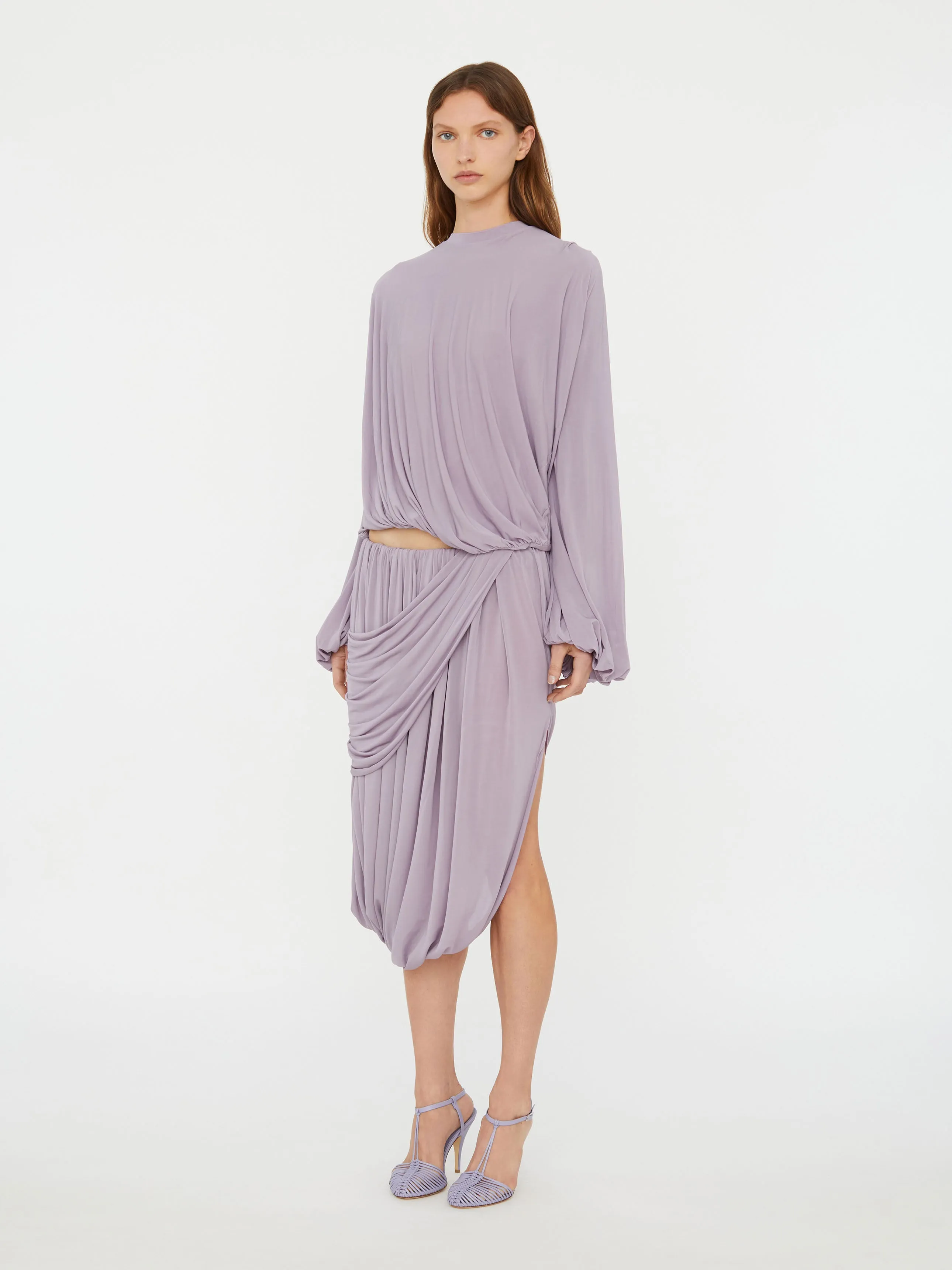 Swept Drape Skirt sold by Christopher Esber product image thumbnail 4