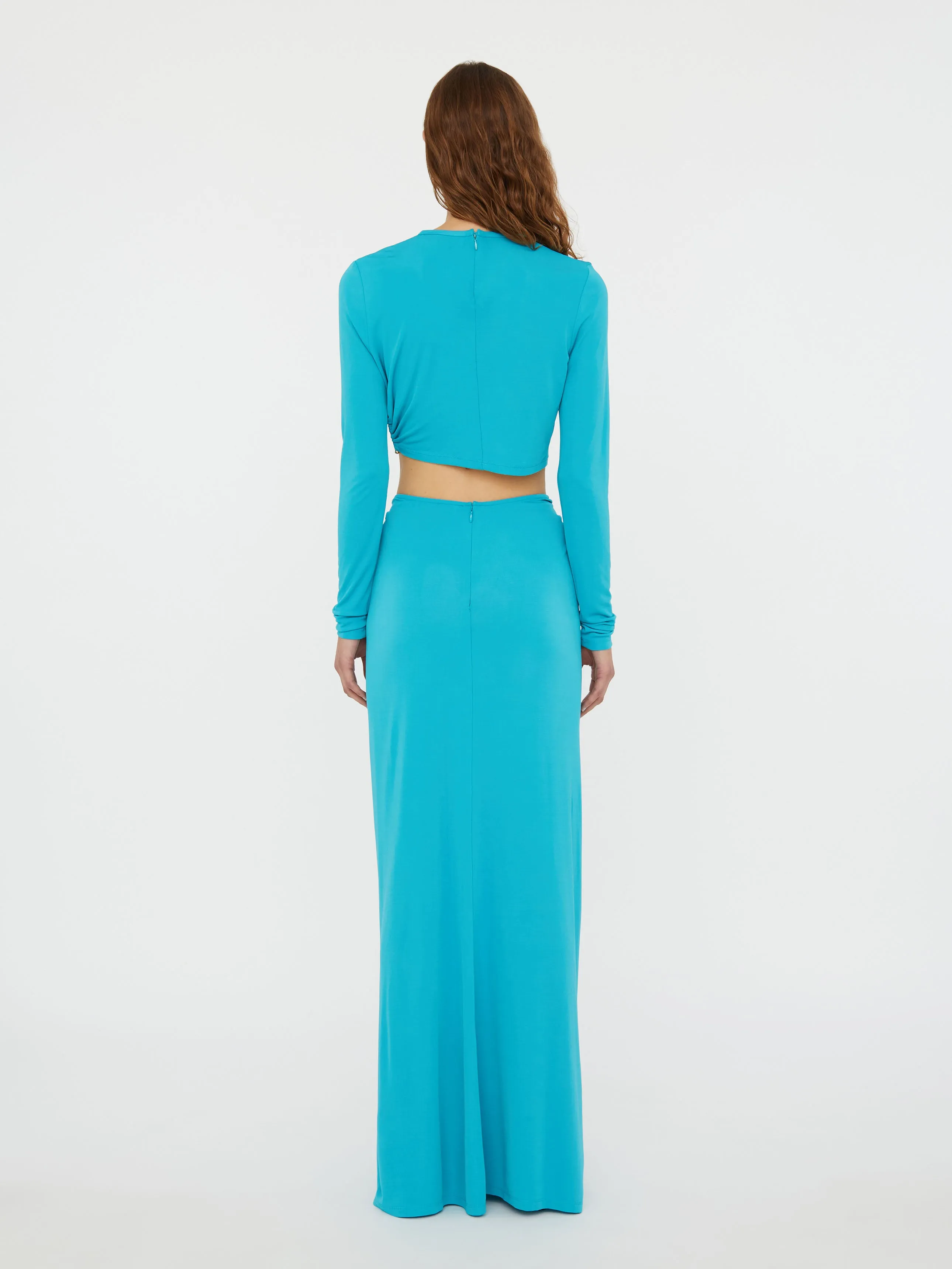 Bezel Quartz Ruched Skirt sold by Christopher Esber product image thumbnail 5