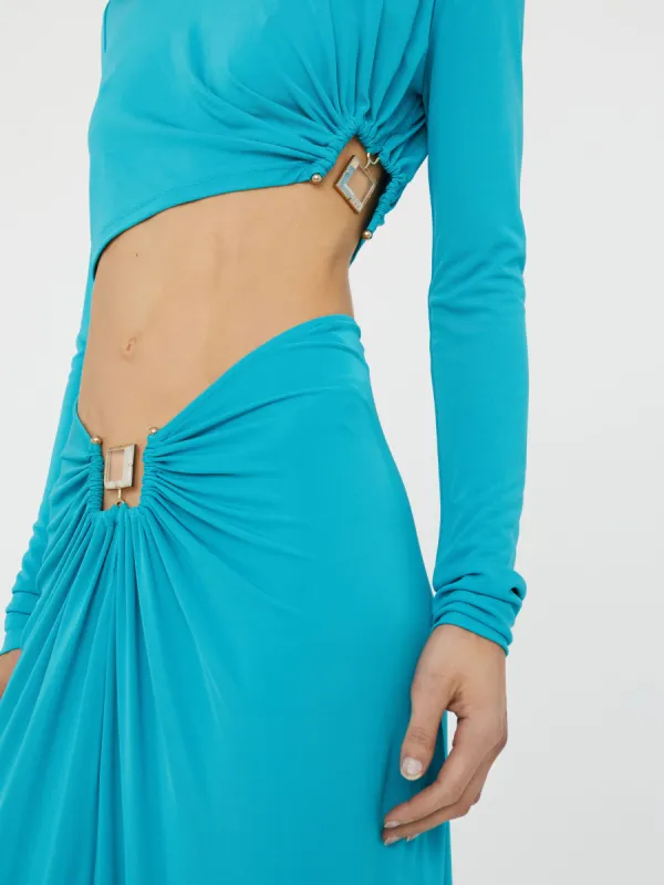 Bezel Quartz Long Sleeve Top made by Christopher Esber