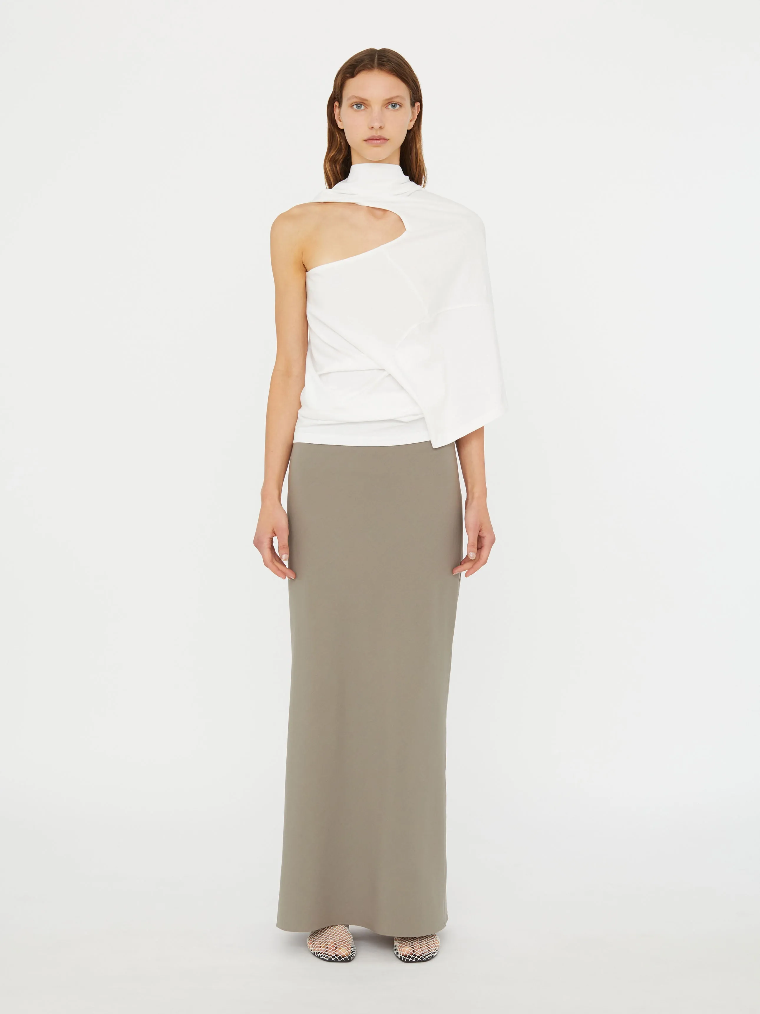 Distort Cutaway Tee sold by Christopher Esber product image thumbnail 2