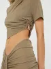 Vivenda Drape Mini Skirt sold by Christopher Esber