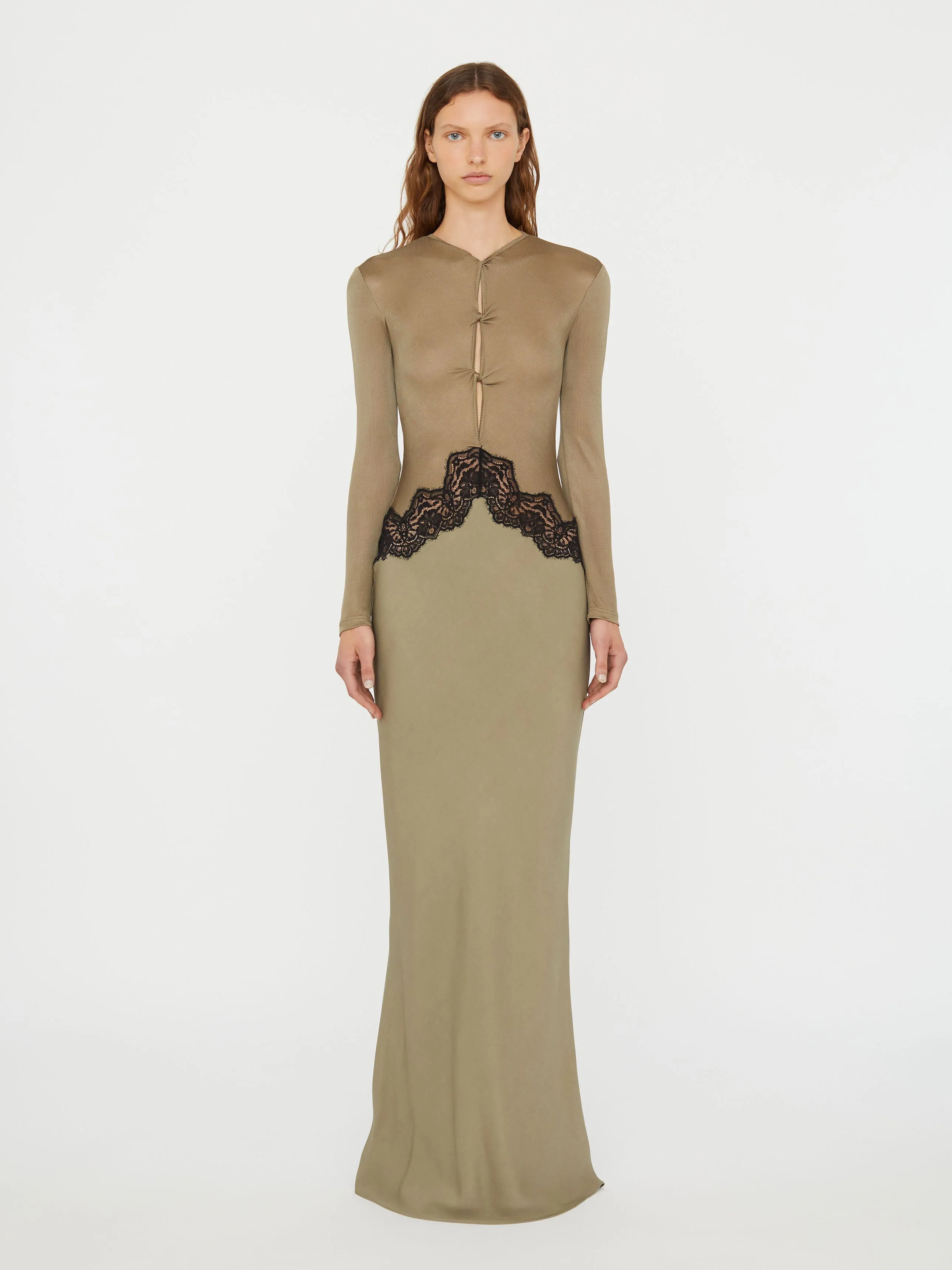 Open Twist Verner Lace Dress sold by Christopher Esber