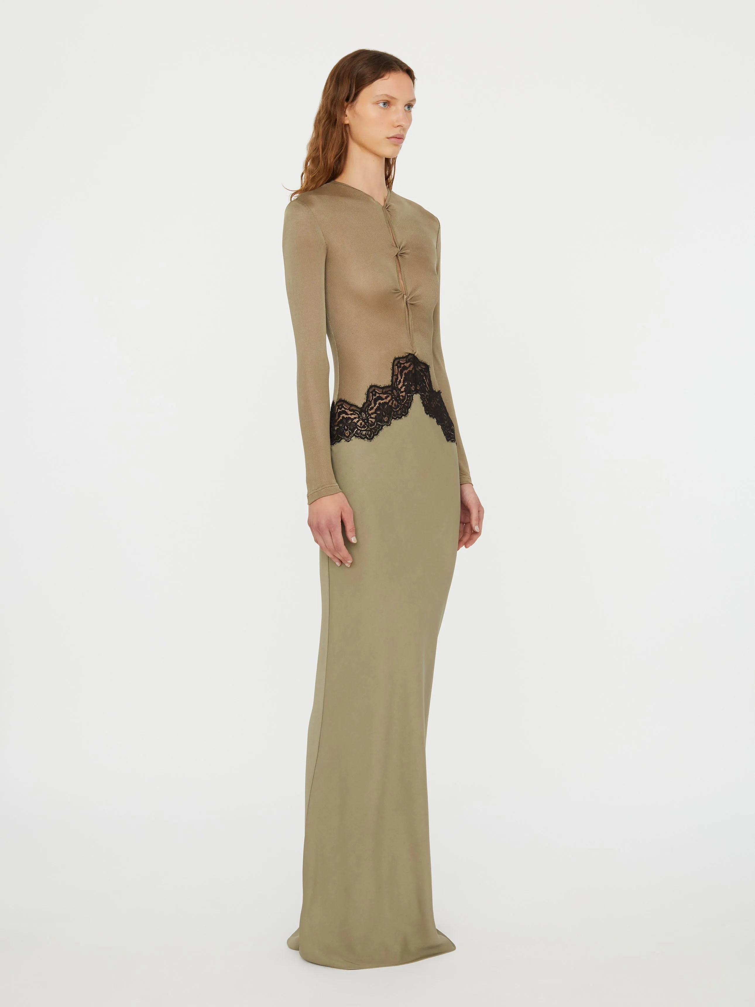 Open Twist Verner Lace Dress sold by Christopher Esber product image thumbnail 3